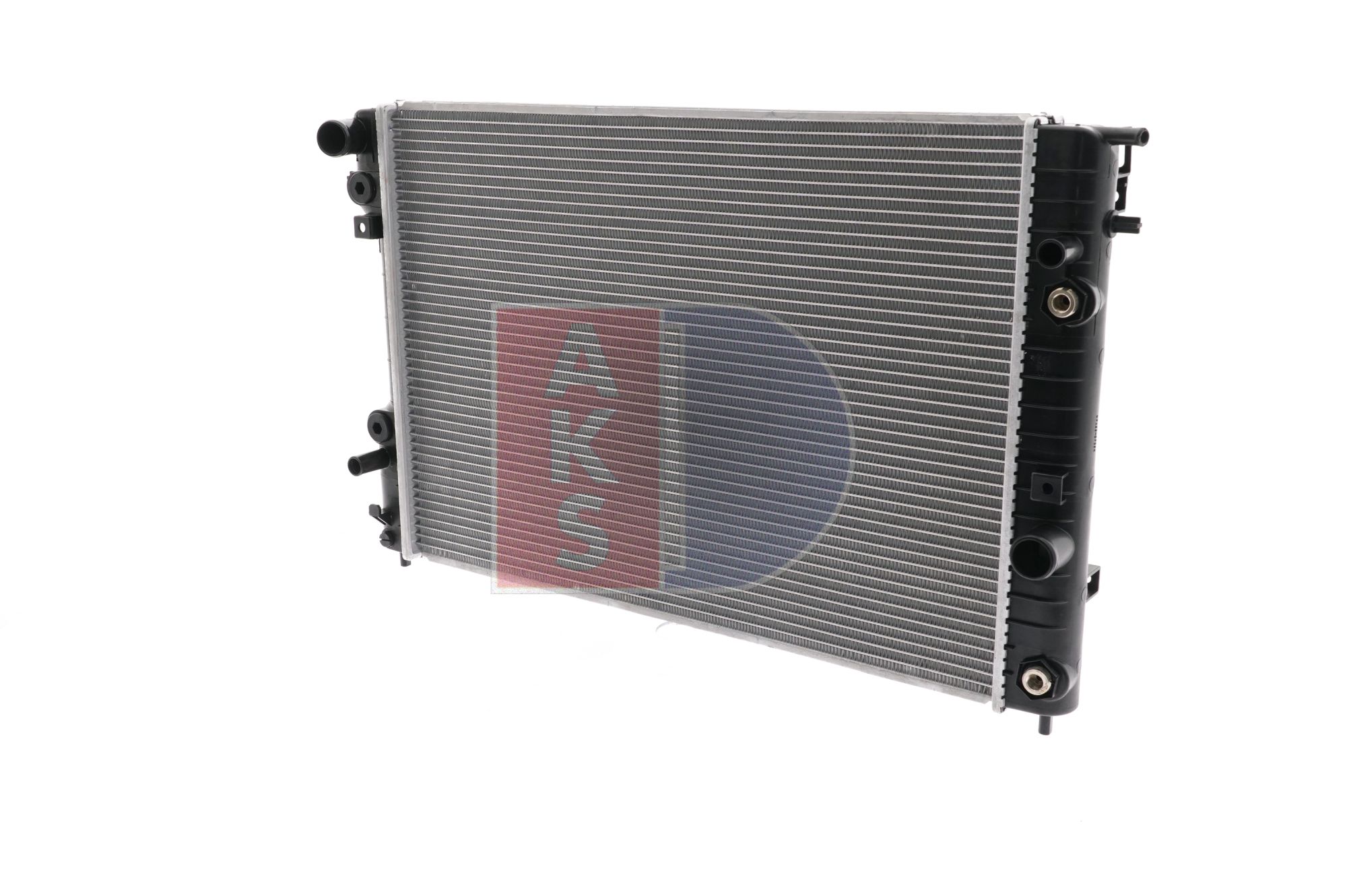 AKS DASIS 151210N Engine radiator 653 x 460 x 28 mm, Brazed cooling fins