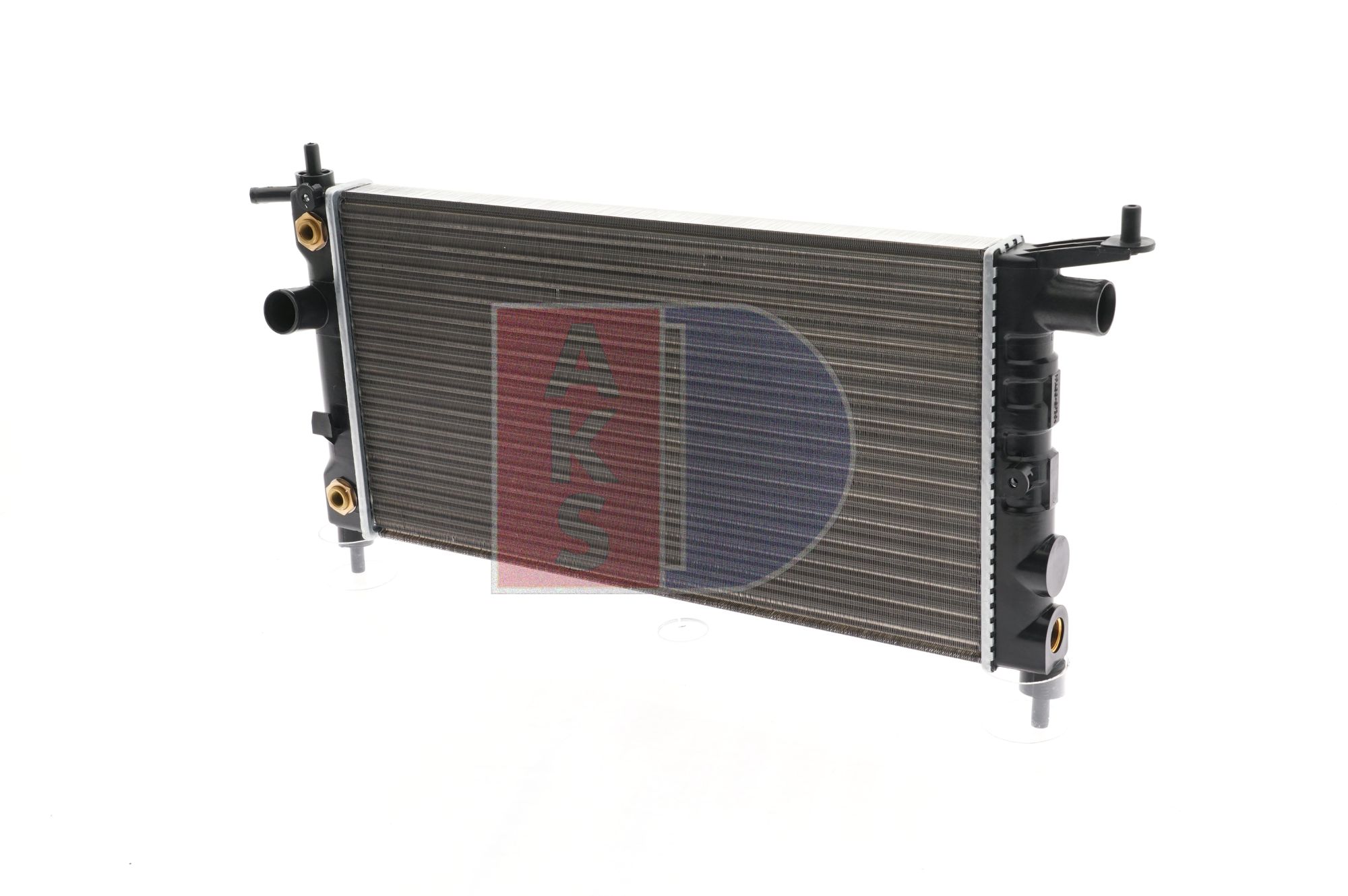 AKS DASIS 151610N Engine radiator 530 x 285 x 26 mm, Mechanically jointed cooling fins