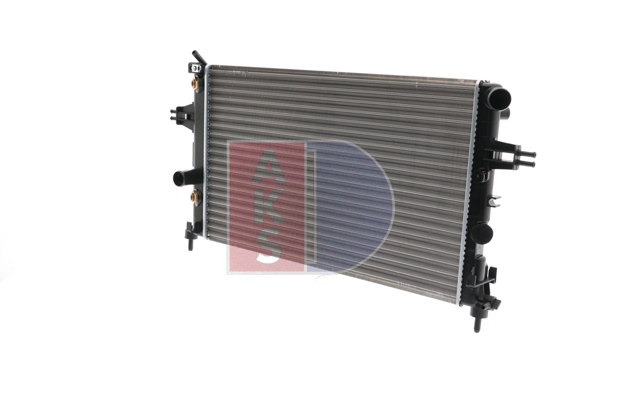 AKS DASIS 151640N Engine radiator 600 x 358 x 26 mm, Automatic Transmission, Mechanically jointed cooling fins