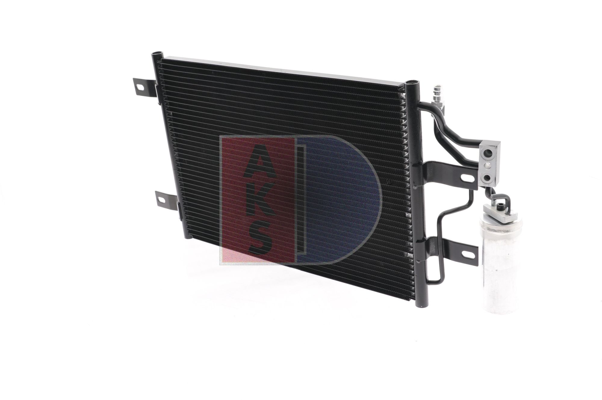 Air conditioner condenser AKS DASIS with dryer, 12,1mm, 8,6mm, 495mm - 152032N