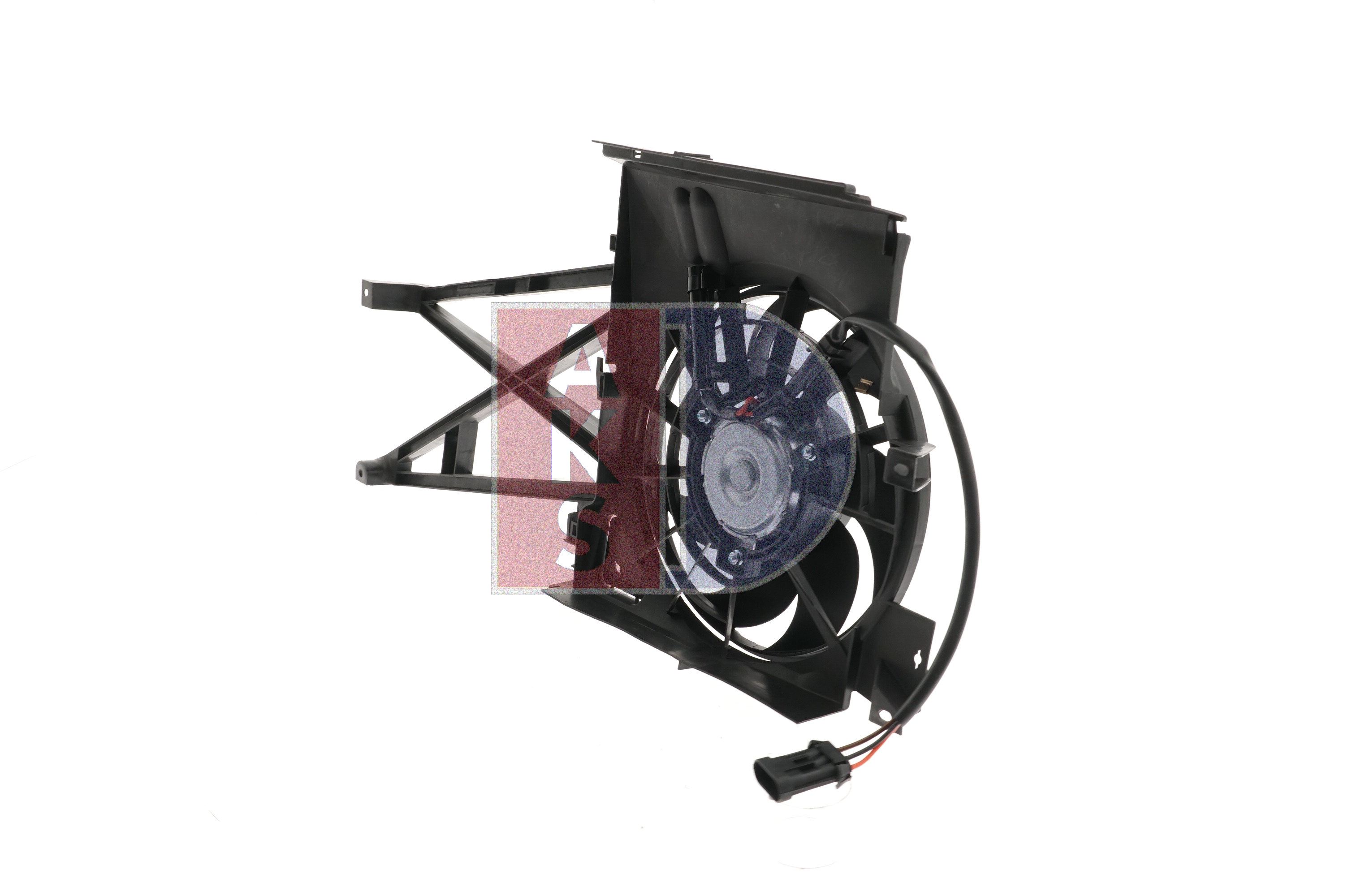 Opel VECTRA Cooling fan 1724025 AKS DASIS 158063N online buy