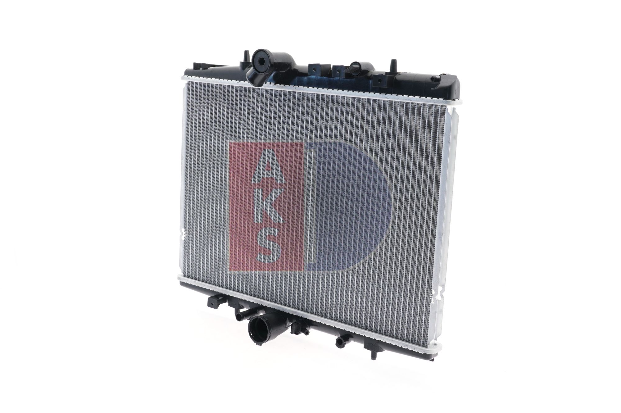 AKS DASIS 160000N Engine radiator 380 x 558 x 32 mm, Brazed cooling fins