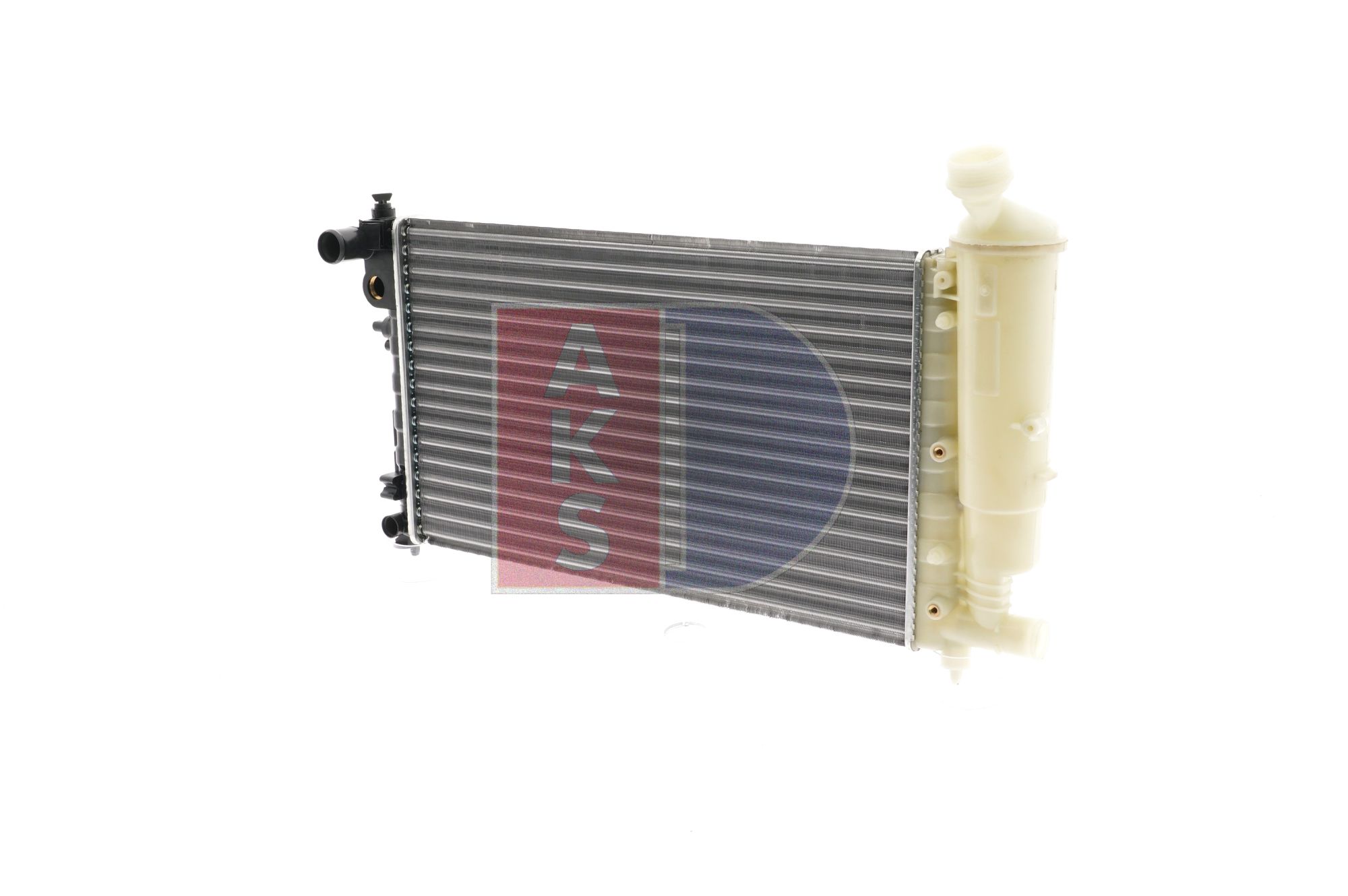 AKS DASIS 160007N Engine radiator 530 x 322 x 24 mm, Mechanically jointed cooling fins