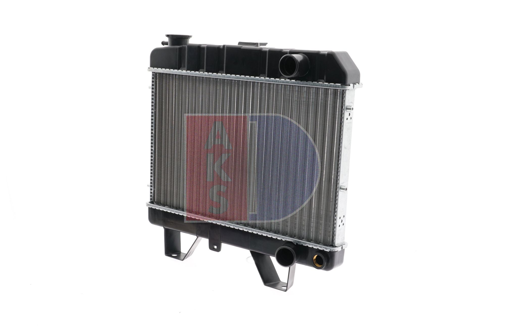 AKS DASIS 160047N Engine radiator 295 x 480 x 38 mm, Mechanically jointed cooling fins