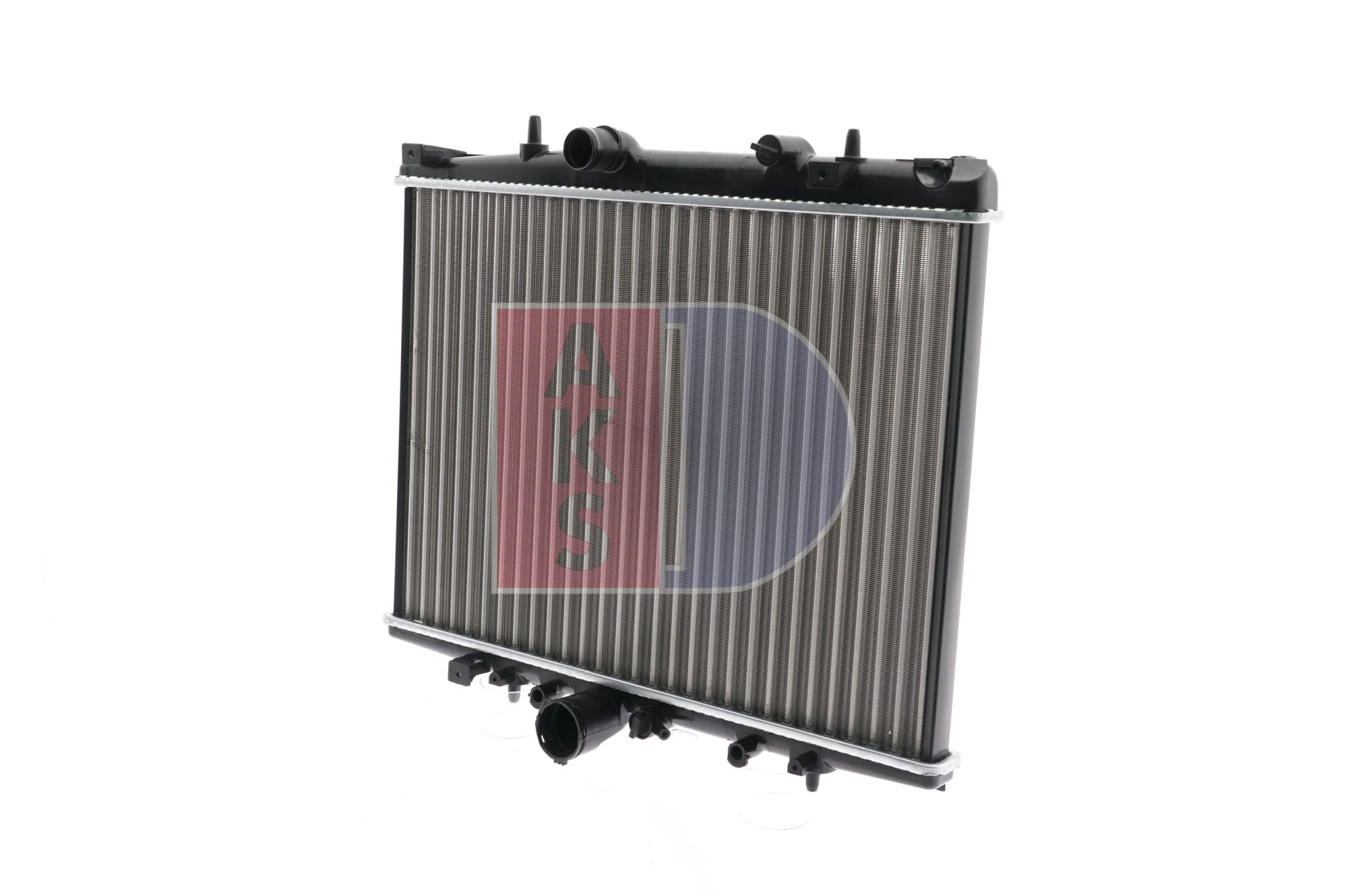 AKS DASIS 161820N Engine radiator Aluminium, 379 x 563 x 27 mm, Mechanically jointed cooling fins