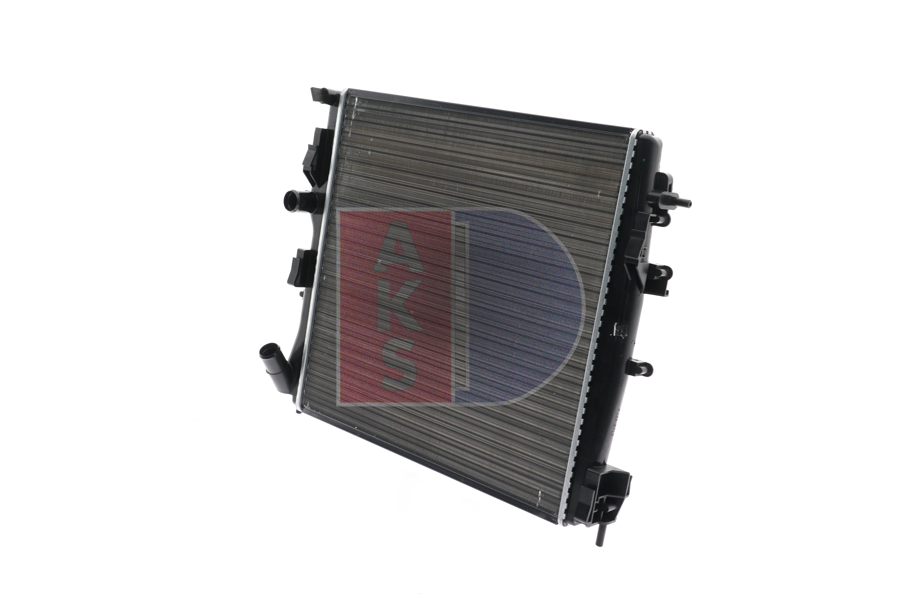 180009N AKS DASIS Radiators RENAULT Aluminium, 461 x 470 x 34 mm, Mechanically jointed cooling fins