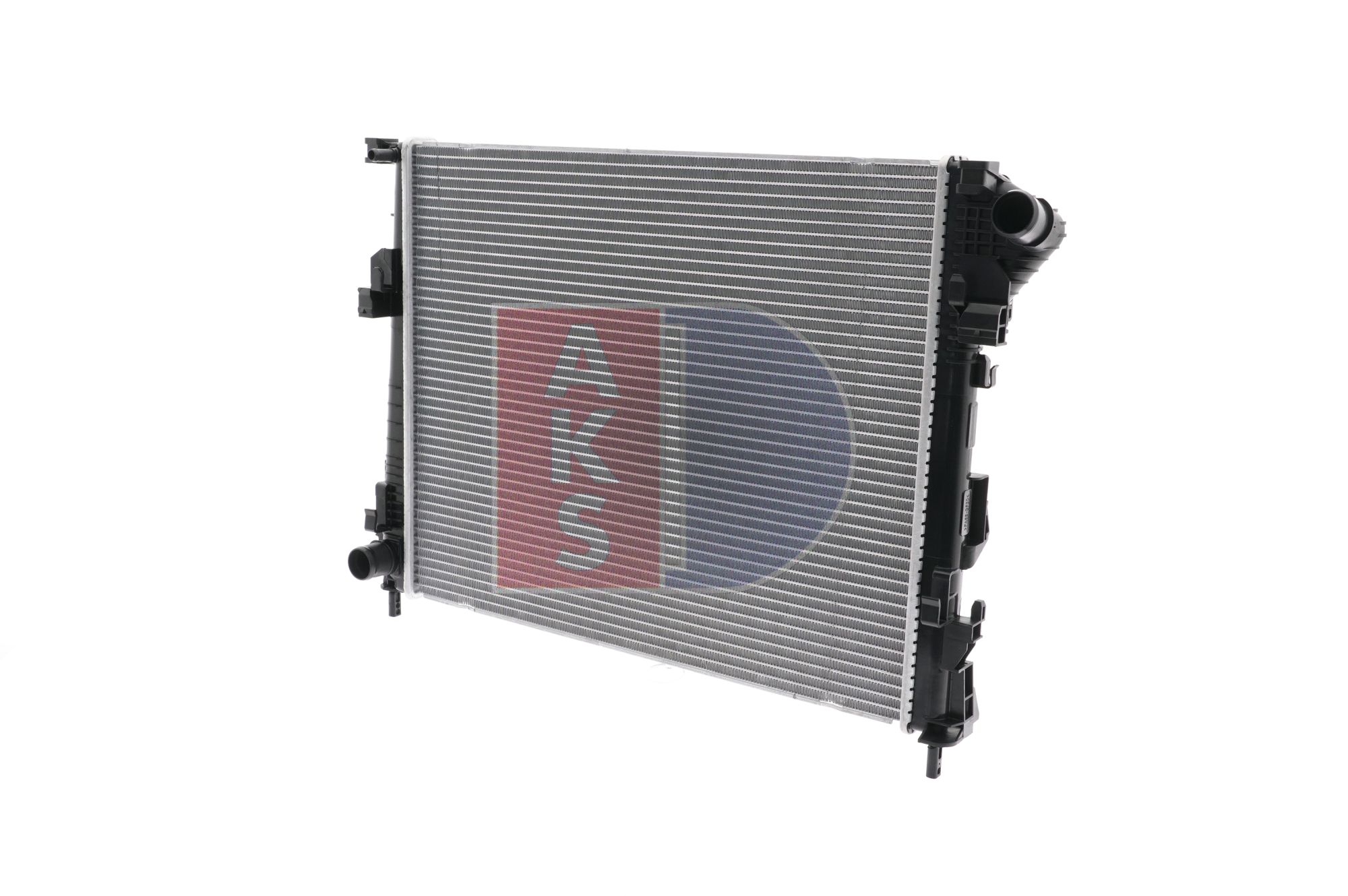 AKS DASIS 180075N Engine radiator 558 x 462 x 27 mm, Brazed cooling fins