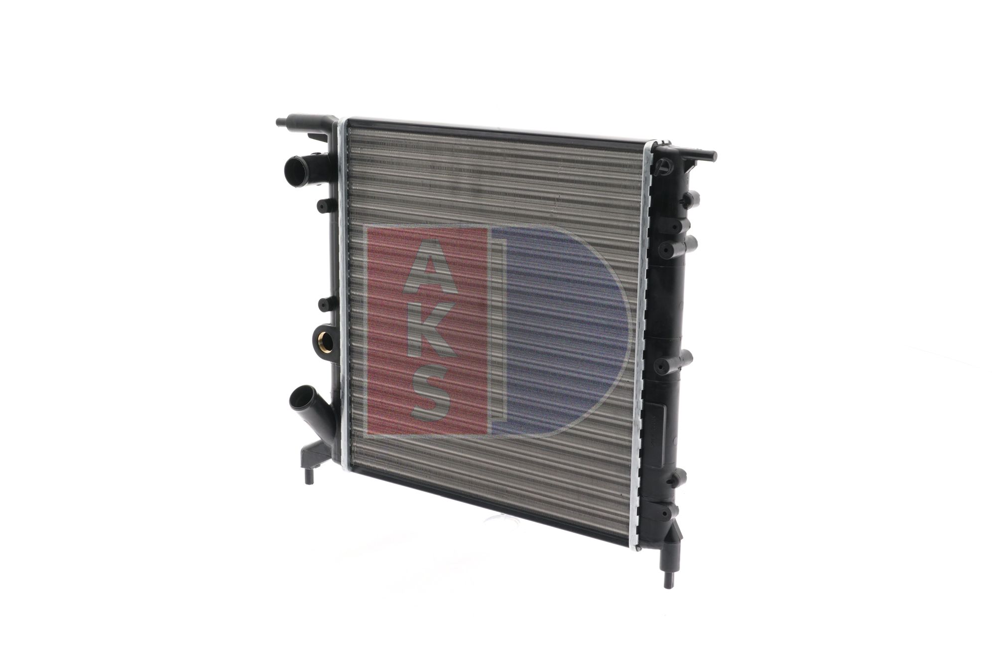 AKS DASIS 180750N Engine radiator 350 x 378 x 24 mm, Mechanically jointed cooling fins