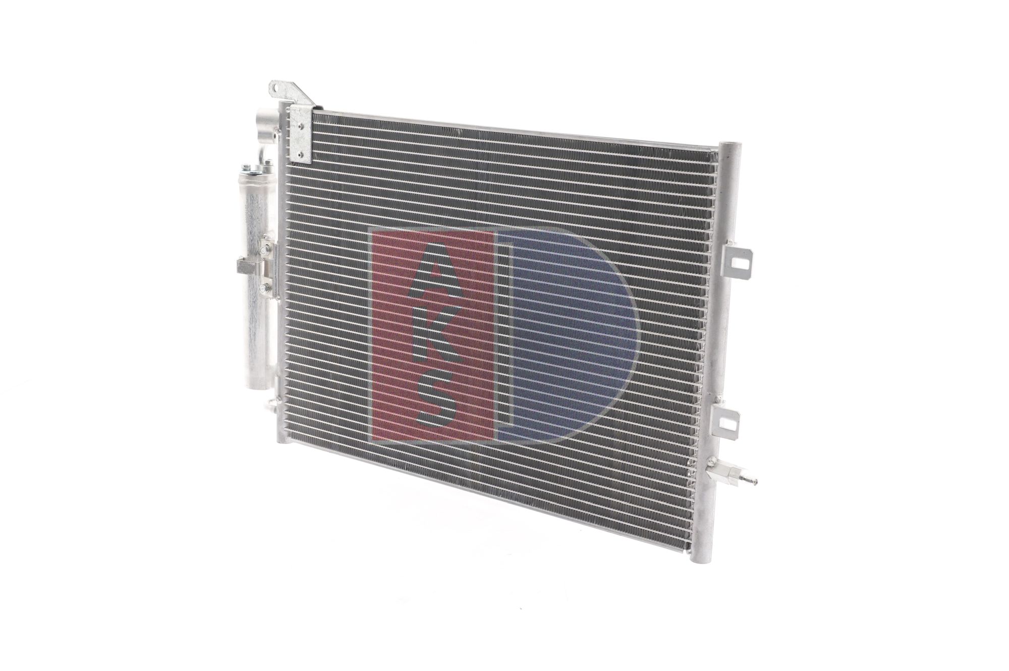 AKS DASIS 182035N Air conditioning condenser without dryer, 15,5mm, 8,5mm, 510mm
