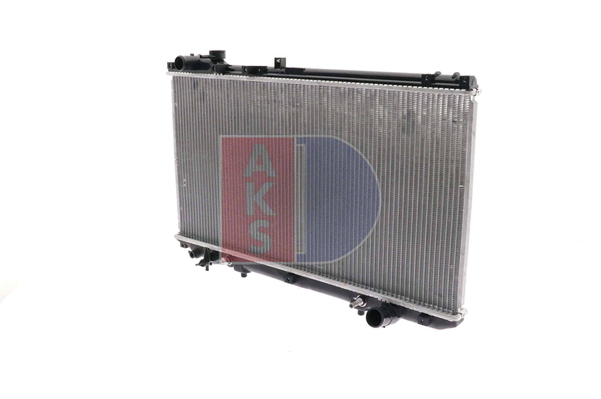 AKS DASIS 210108N Engine radiator Aluminium, 400 x 757 x 16 mm, Brazed cooling fins
