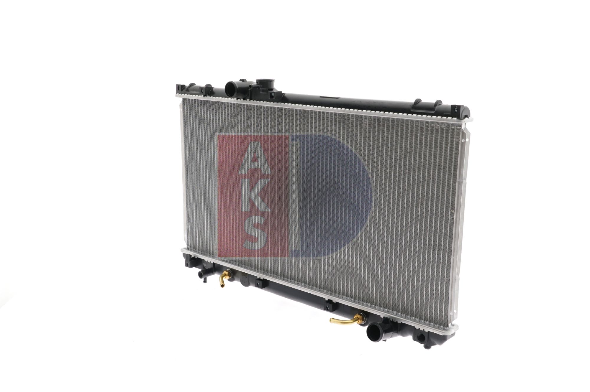AKS DASIS 210115N Engine radiator Aluminium, 375 x 718 x 16 mm, Brazed cooling fins