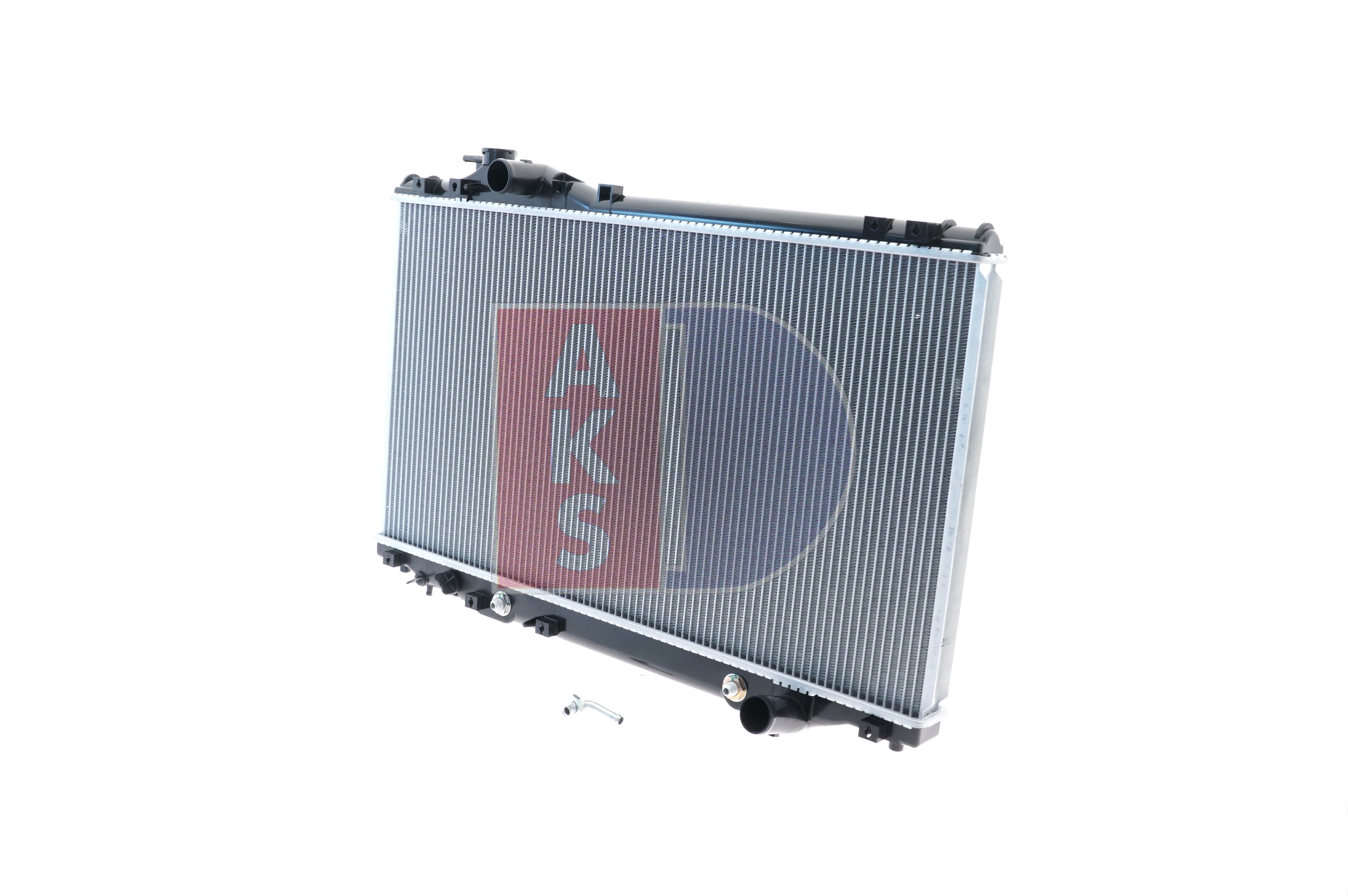 AKS DASIS 210138N Radiador, refrigeración del motor Aluminio, 400 x 738 x 41 mm, Aletas refrigeración soldadas