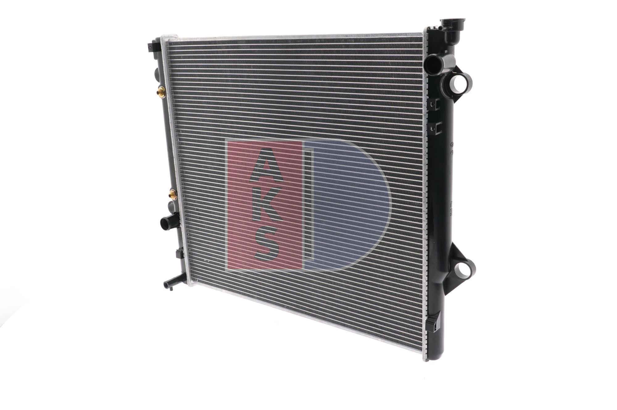 AKS DASIS 210166N Engine radiator 650 x 590 x 27 mm, Brazed cooling fins