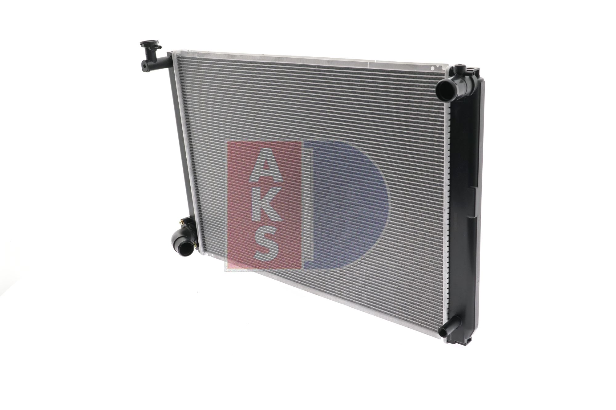 AKS DASIS 210205N Engine radiator Aluminium, 675 x 472 x 22 mm, Brazed cooling fins