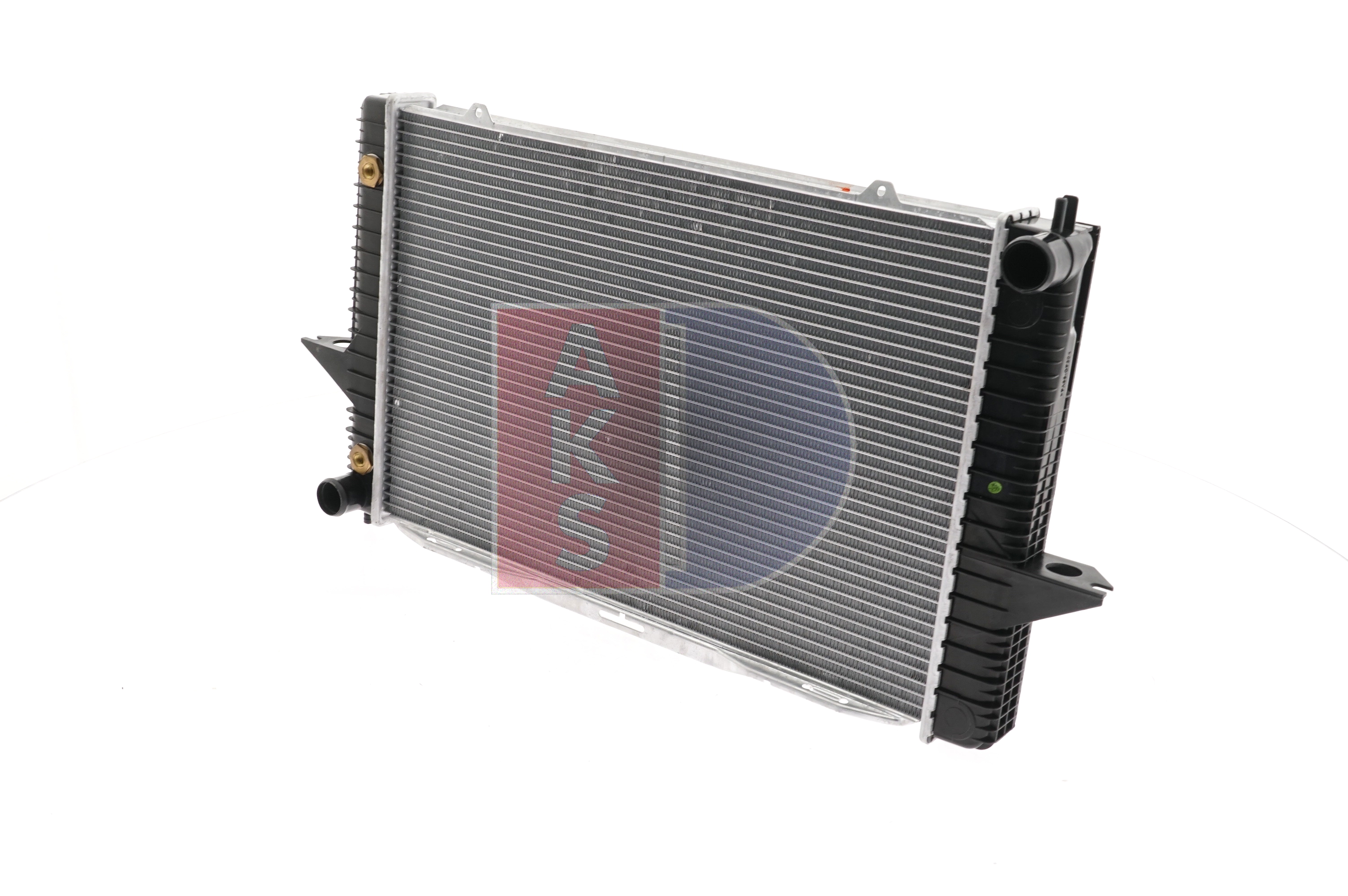 AKS DASIS 220017N Engine radiator 591 x 390 x 40 mm, Brazed cooling fins
