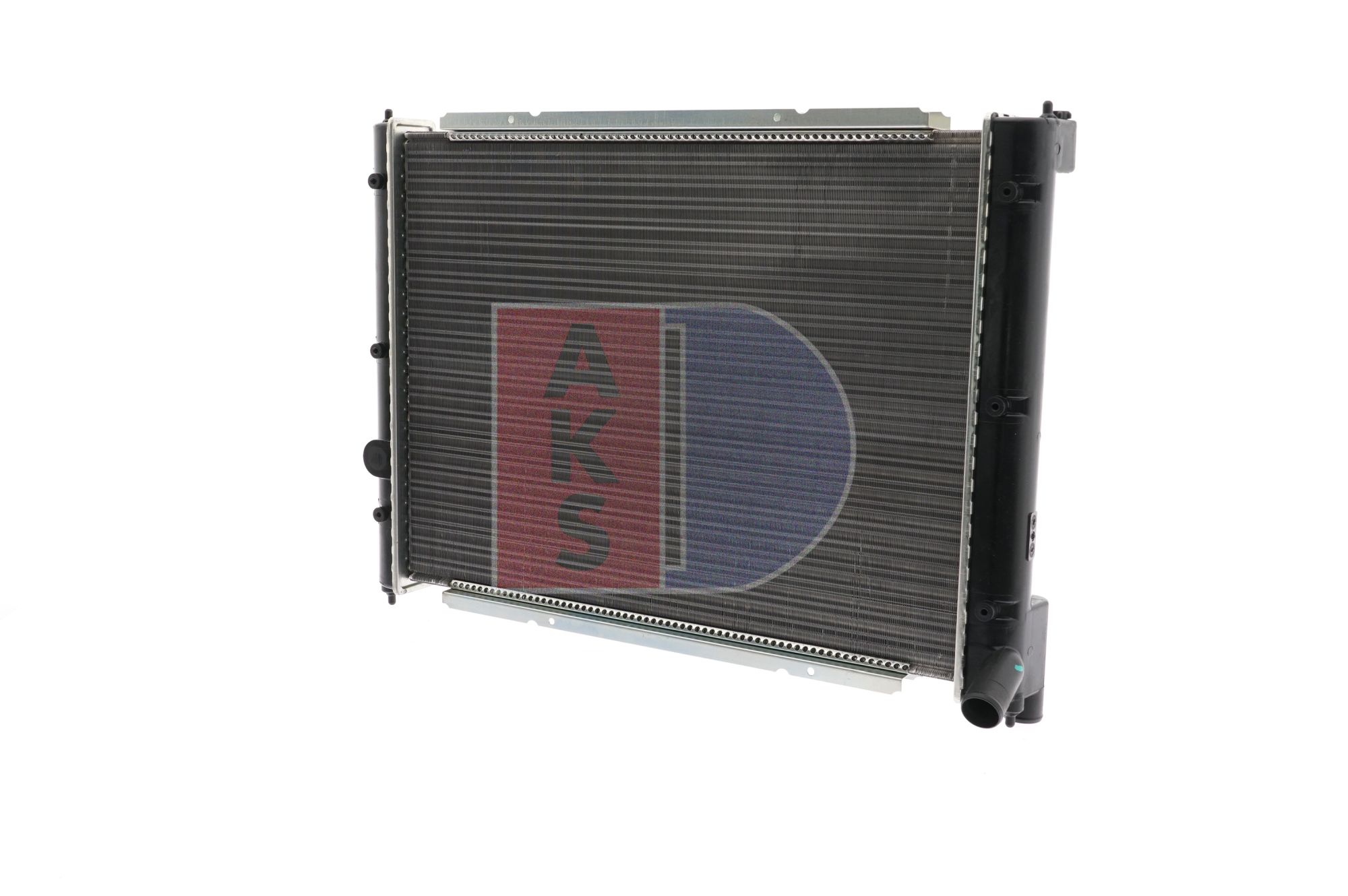 AKS DASIS 240400N Engine radiator 570 x 440 x 34 mm, Mechanically jointed cooling fins