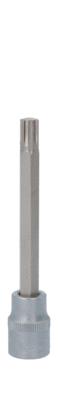 KS TOOLS DIN 3120, ISO 1174, ISO1174, M8, Kromi-vanadium-teräs, Sisäkiilaprofiili (Ribe CV), pyälletty Hylsyavain 917.3933