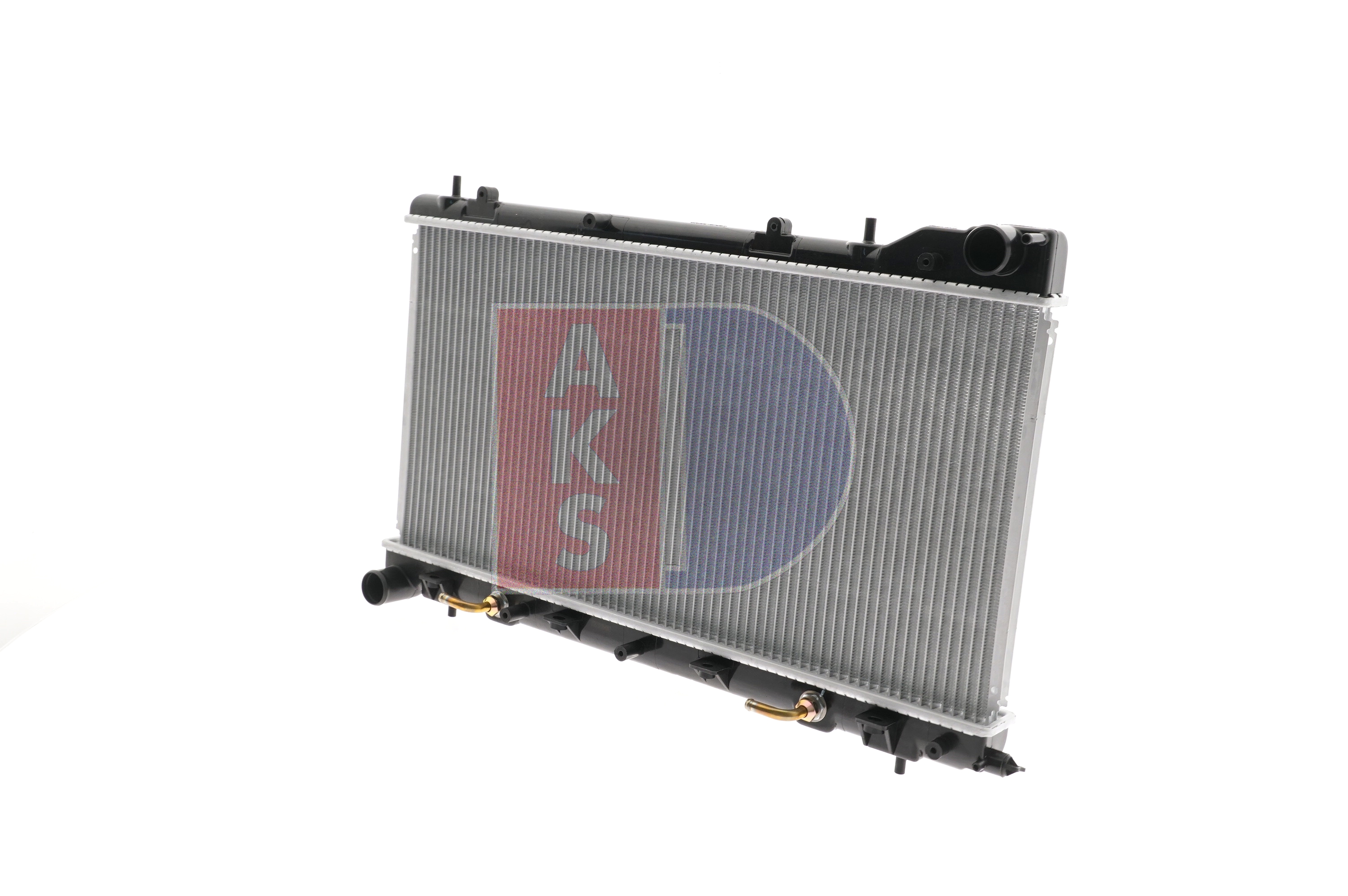 AKS DASIS 350018N Engine radiator Aluminium, for vehicles with/without air conditioning, 340 x 686 x 16 mm, Automatic Transmission, Brazed cooling fins