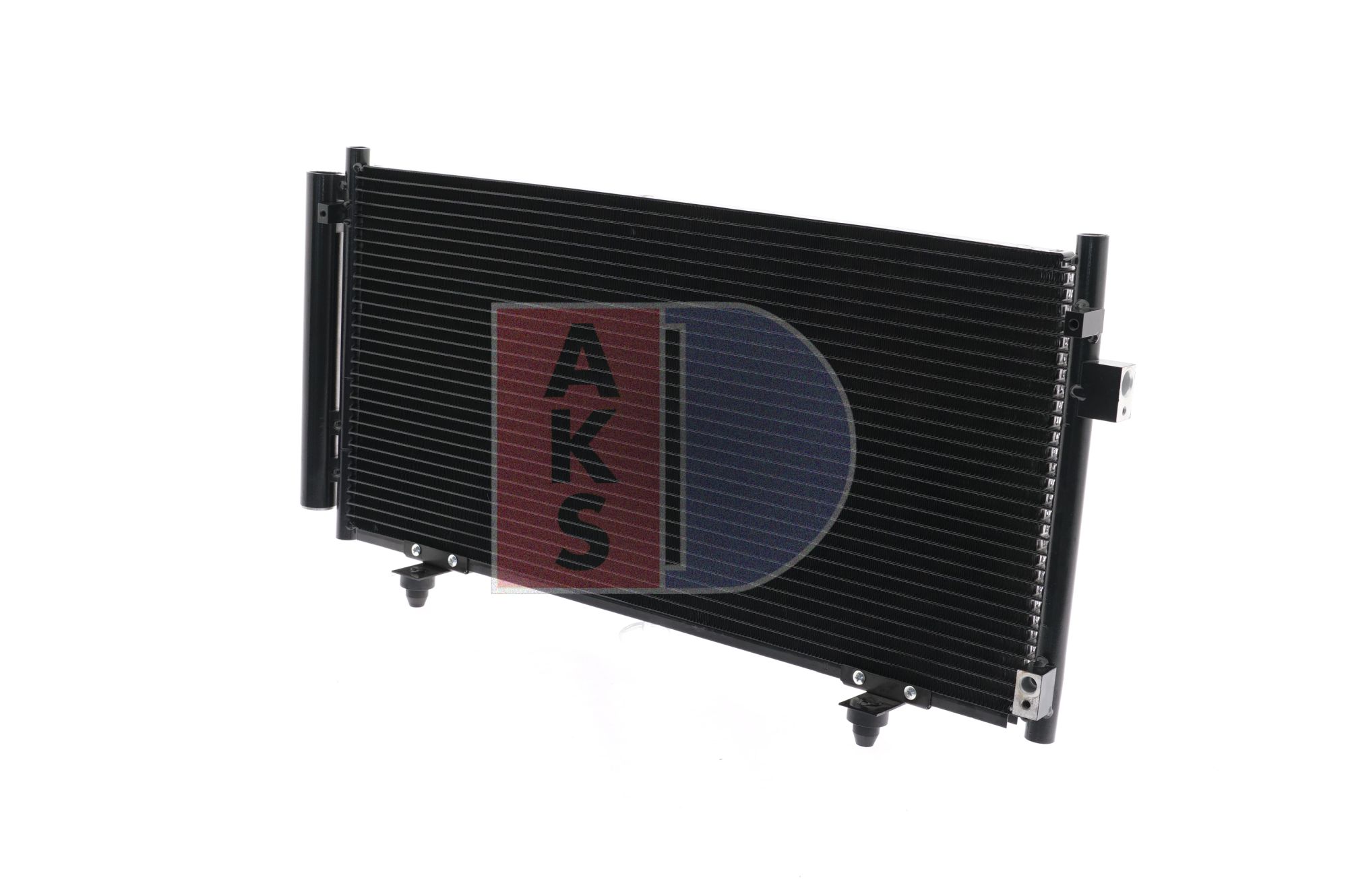 AKS DASIS 352015N Air conditioning condenser with dryer, 15,5mm, 10,1mm, 620mm