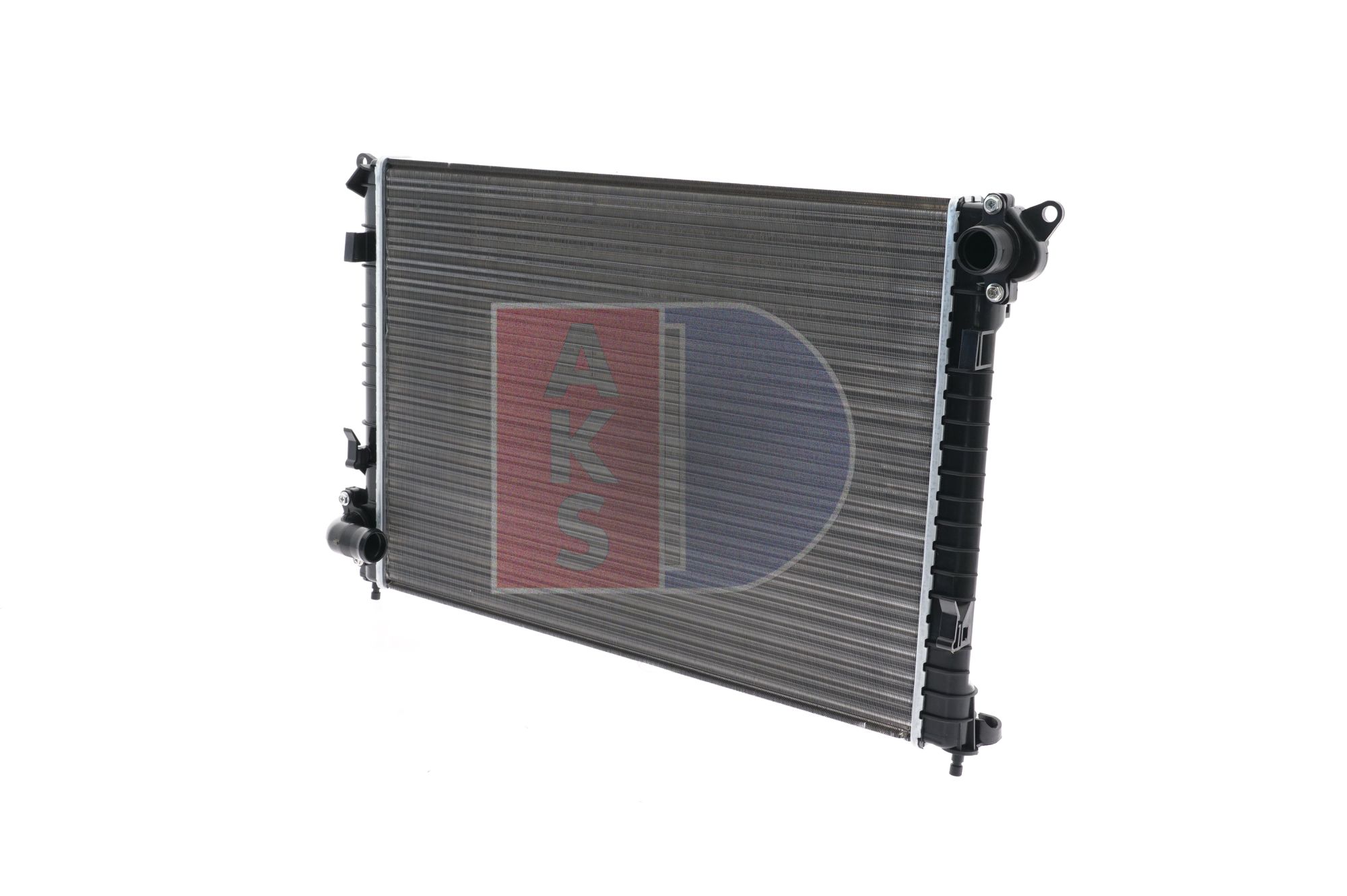 AKS DASIS 370039N Engine radiator 578 x 400 x 28 mm, Mechanically jointed cooling fins