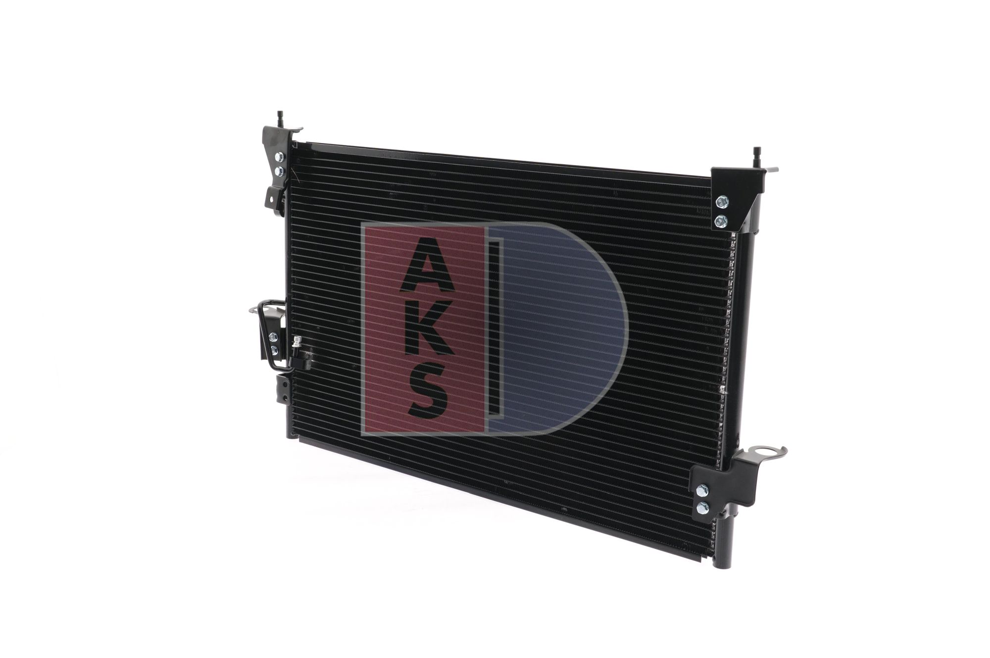 AKS DASIS 372140N Air conditioning condenser without dryer, 15,5mm, 10,0mm, 620mm