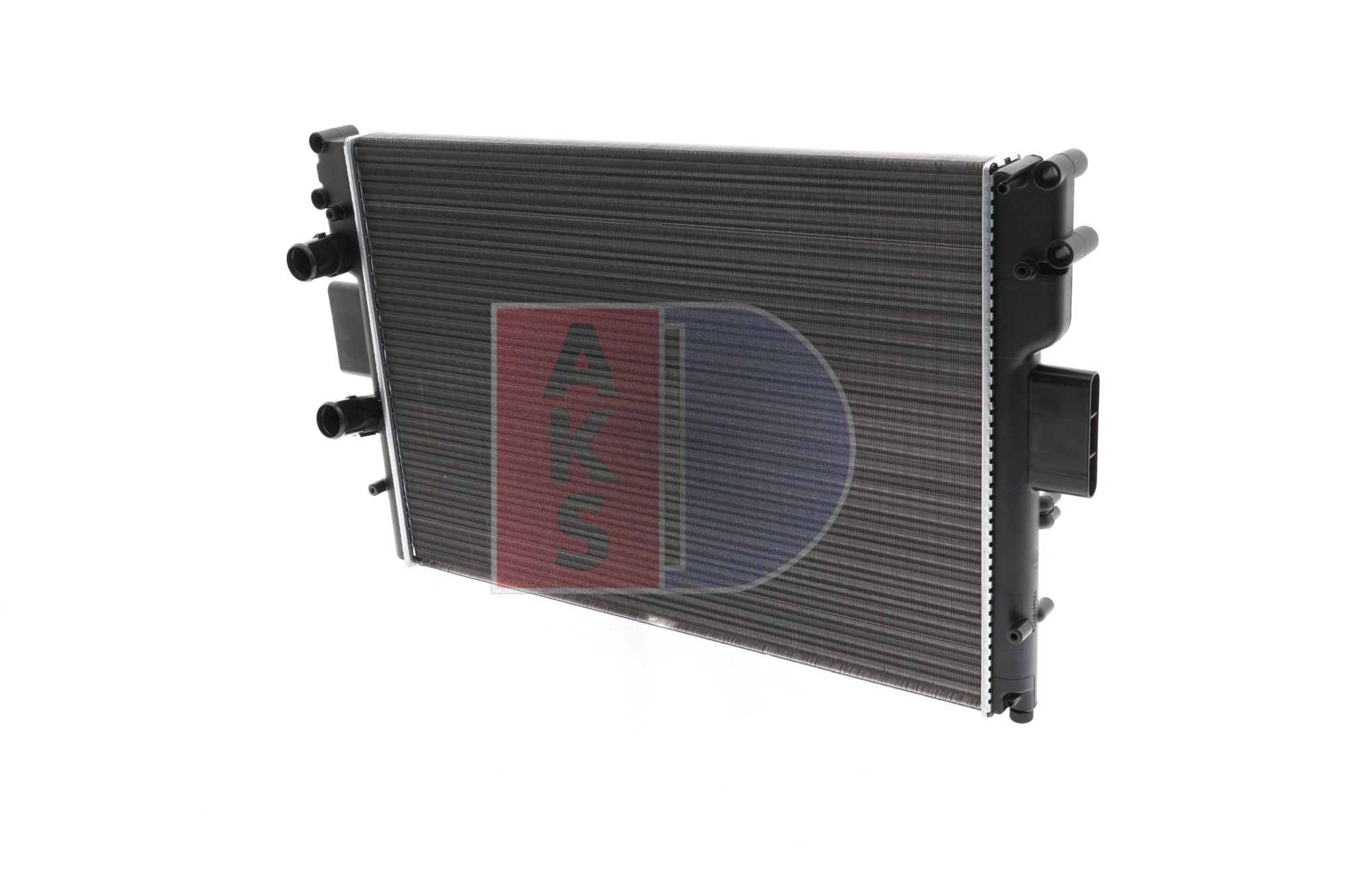 AKS DASIS 400037N Engine radiator 650 x 456 x 32 mm, Mechanically jointed cooling fins