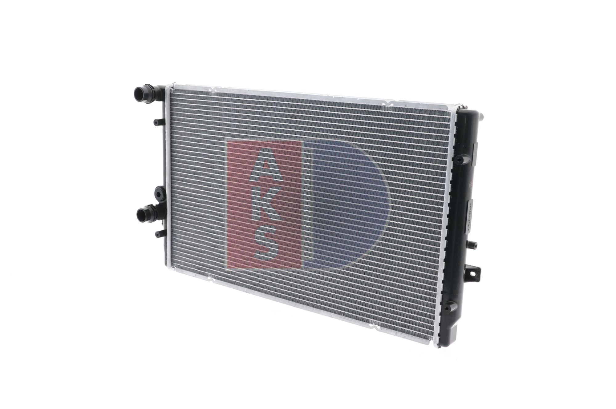 AKS DASIS 480028N Engine radiator 650 x 415 x 36 mm, Manual Transmission, Brazed cooling fins