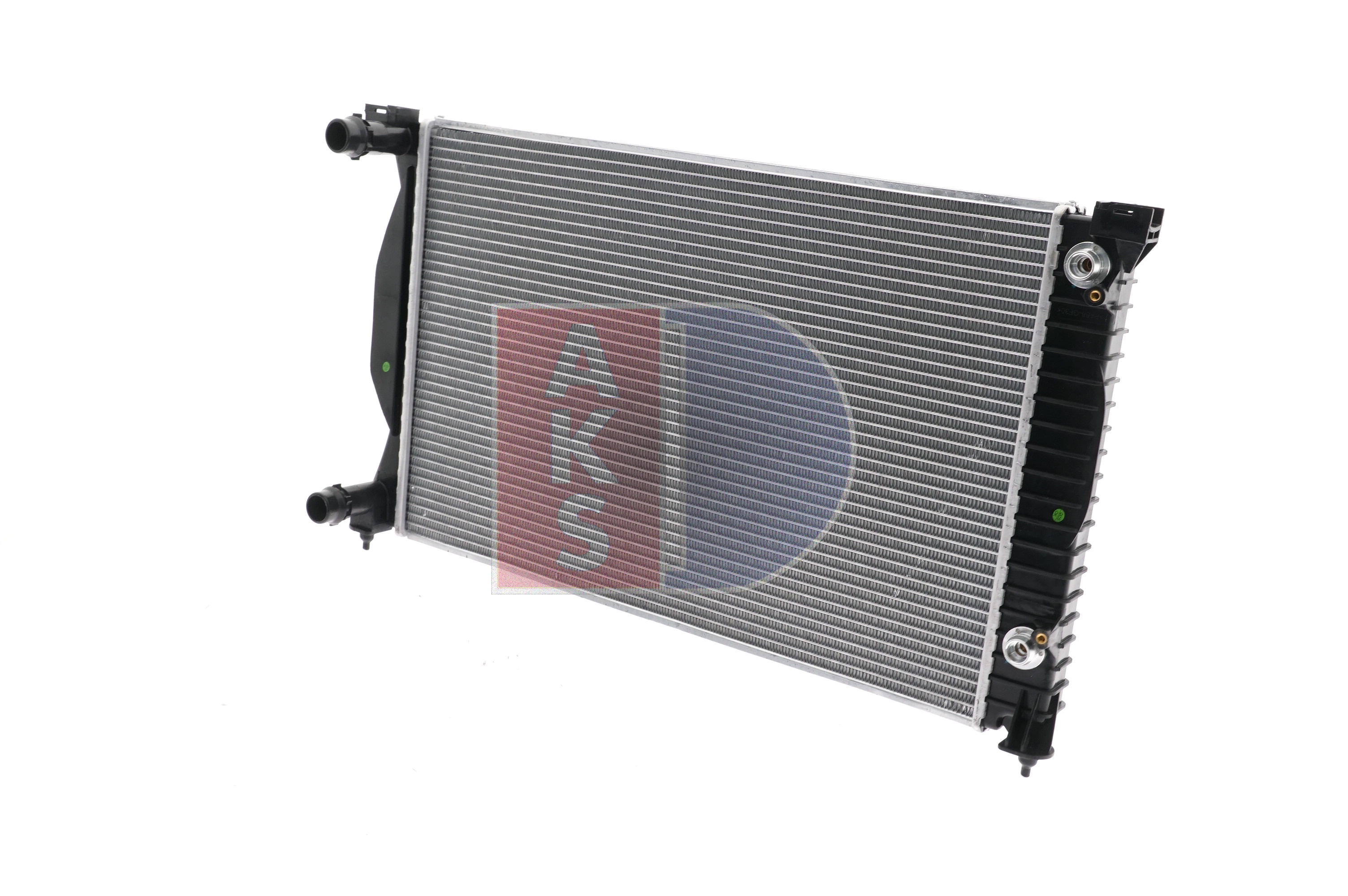 AKS DASIS Aluminium, 630 x 408 x 27 mm, Brazed cooling fins Radiator 480036N buy