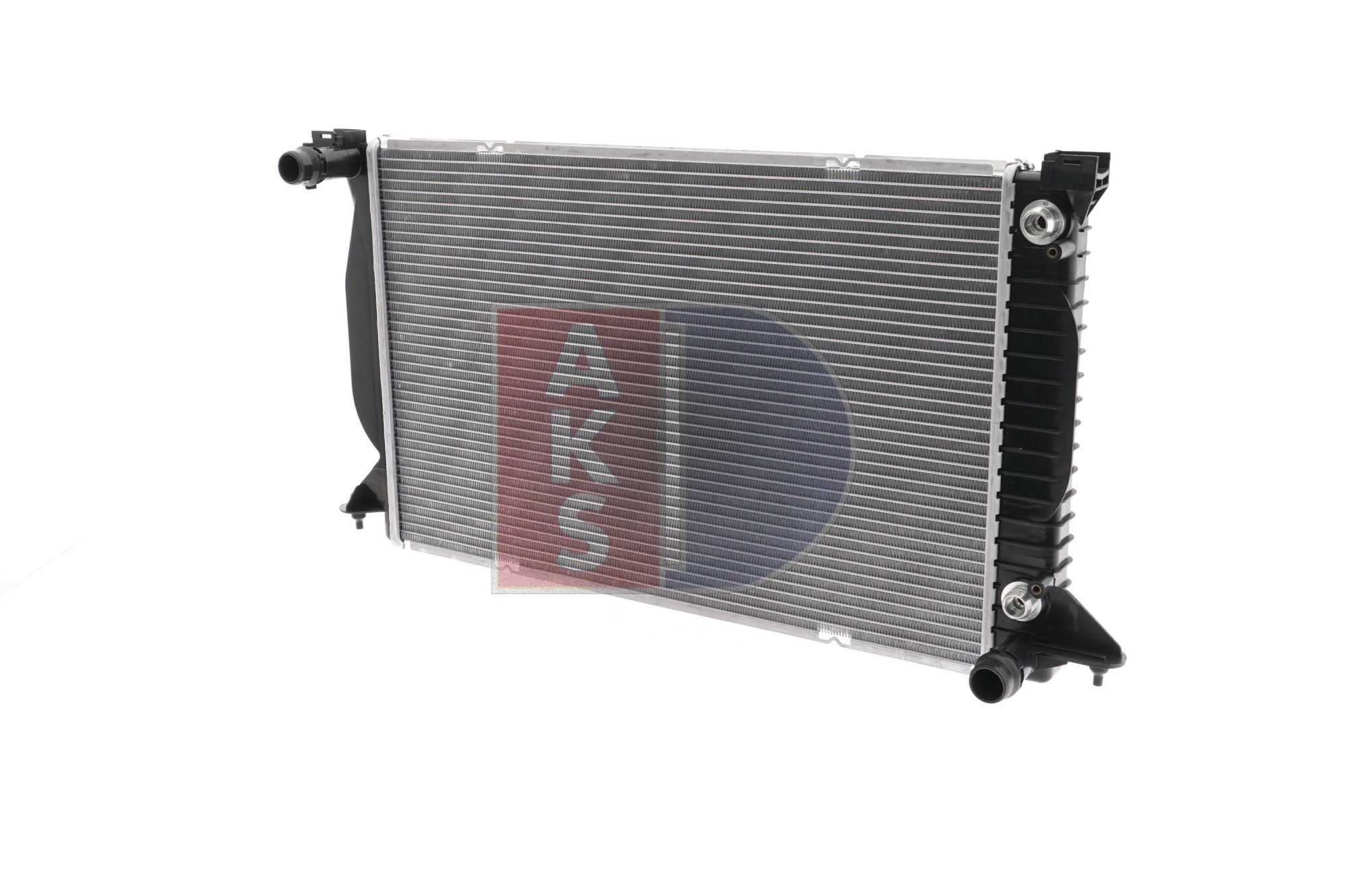 AKS DASIS 480040N Engine radiator 630 x 400 x 32 mm, Brazed cooling fins