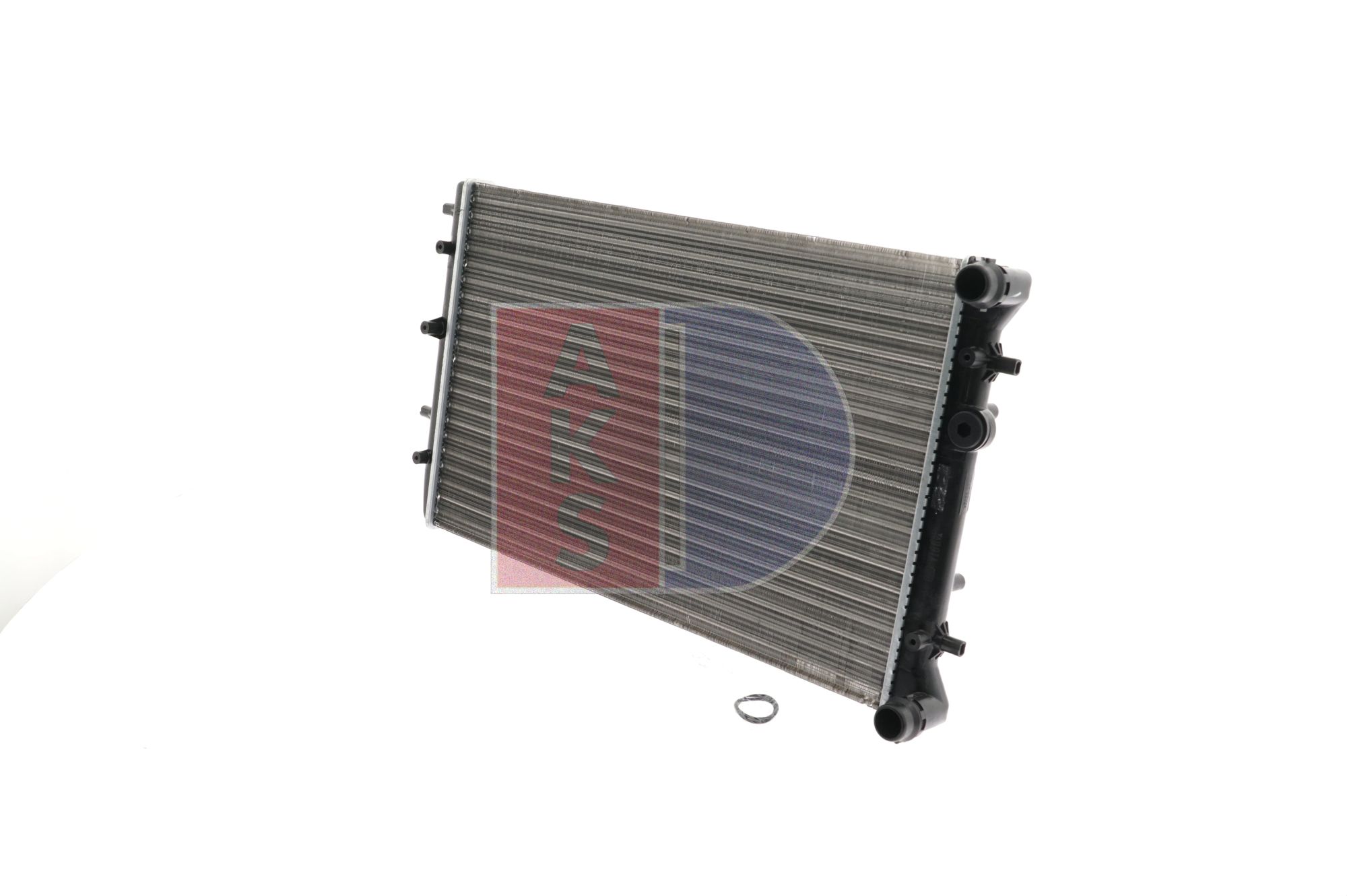 AKS DASIS 490004N Engine radiator Aluminium, 632 x 395 x 24 mm, Mechanically jointed cooling fins