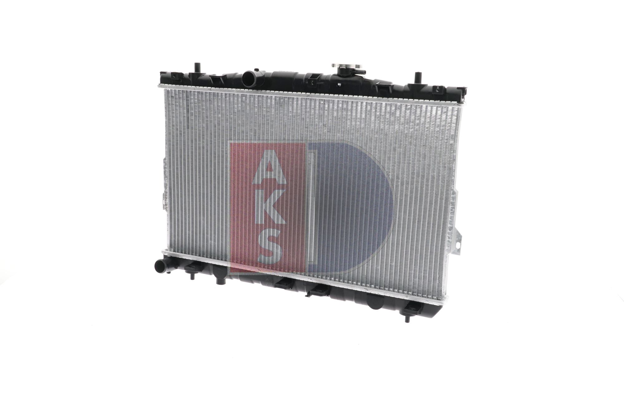 AKS DASIS 510025N Engine radiator Aluminium, 375 x 648 x 16 mm, Brazed cooling fins