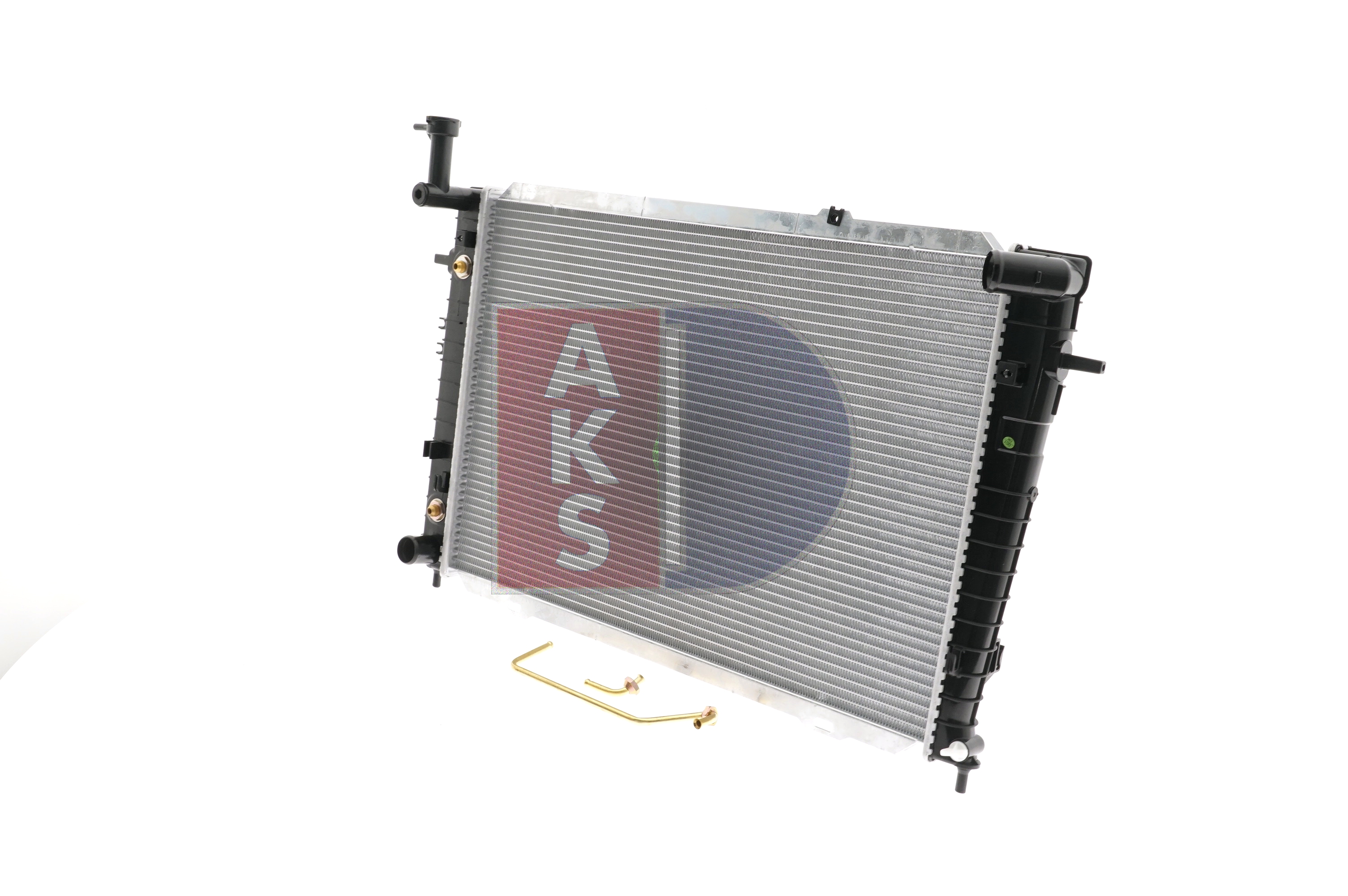 AKS DASIS 510043N Engine radiator Aluminium, 640 x 462 x 18 mm, Brazed cooling fins