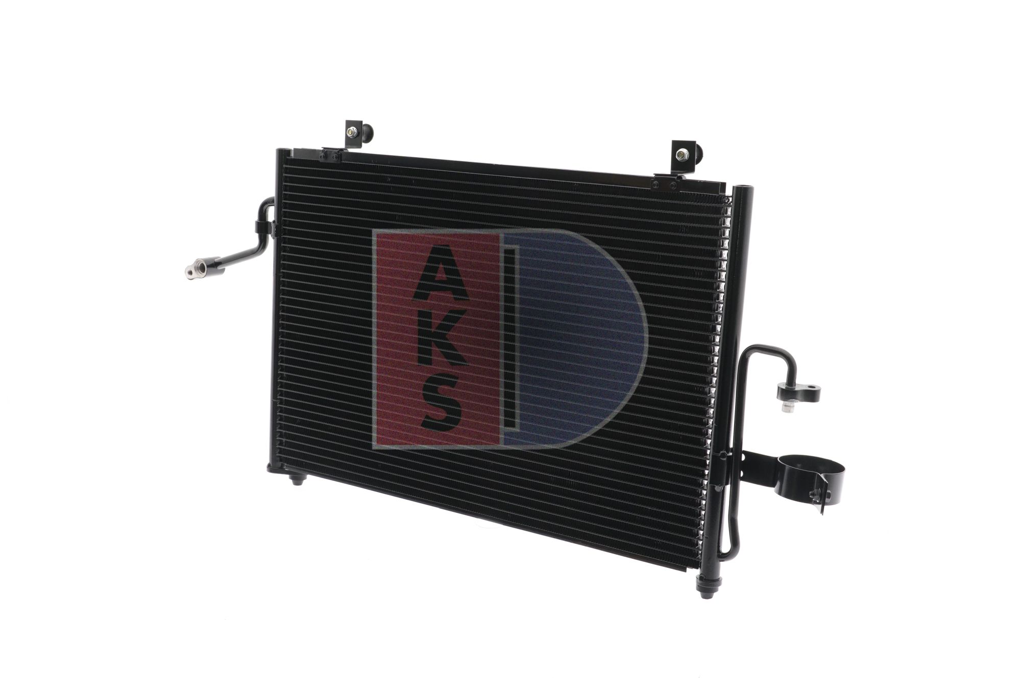 512048N AKS DASIS AC condenser CHEVROLET without dryer, 11,8mm, 11,8mm, 545mm