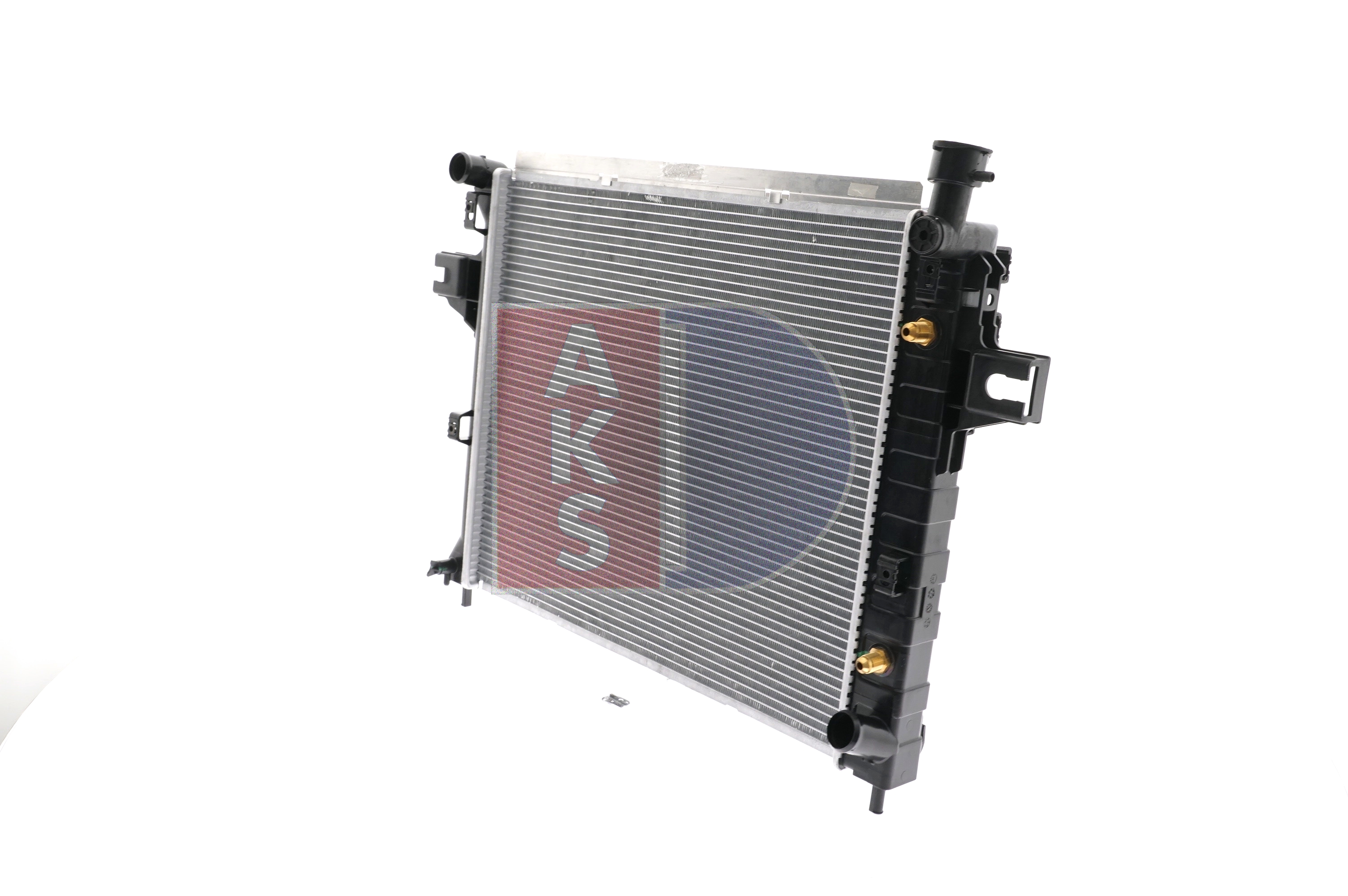 AKS DASIS 520020N Engine radiator Aluminium, 590 x 516 x 27 mm, Brazed cooling fins