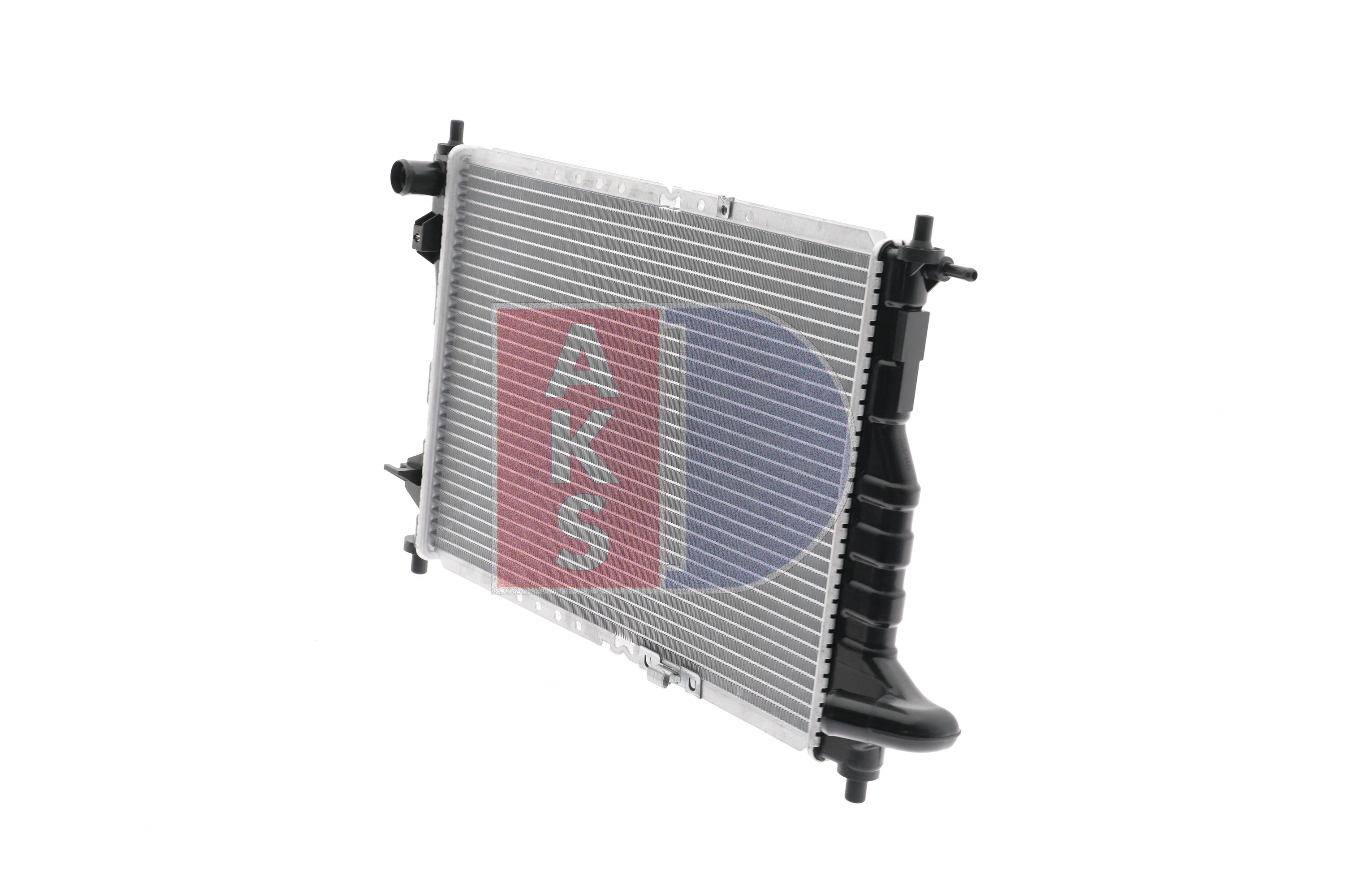 AKS DASIS 520098N Engine radiator 458 x 317 x 16 mm, Brazed cooling fins