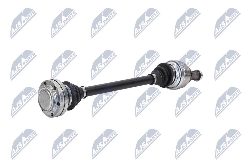 NTY Taka-akseli, Taka-akseli, vasen, Taka-akseli, oikea, 626mm Pituus: 626mm, Ulkohammastus, pyöränpuoli: 30 Vetoakseli NPW-BM-150