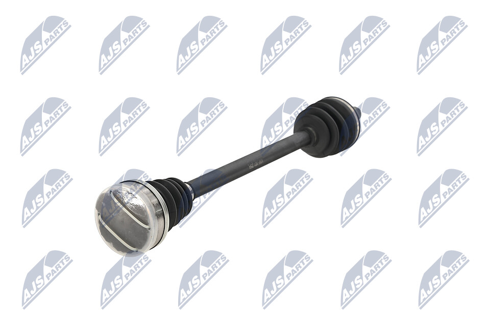 NTY Hinterachse rechts, 653mm Länge: 653mm, Außenverz.Radseite: 36 Gelenkwelle NPW-VW-161 online kaufen