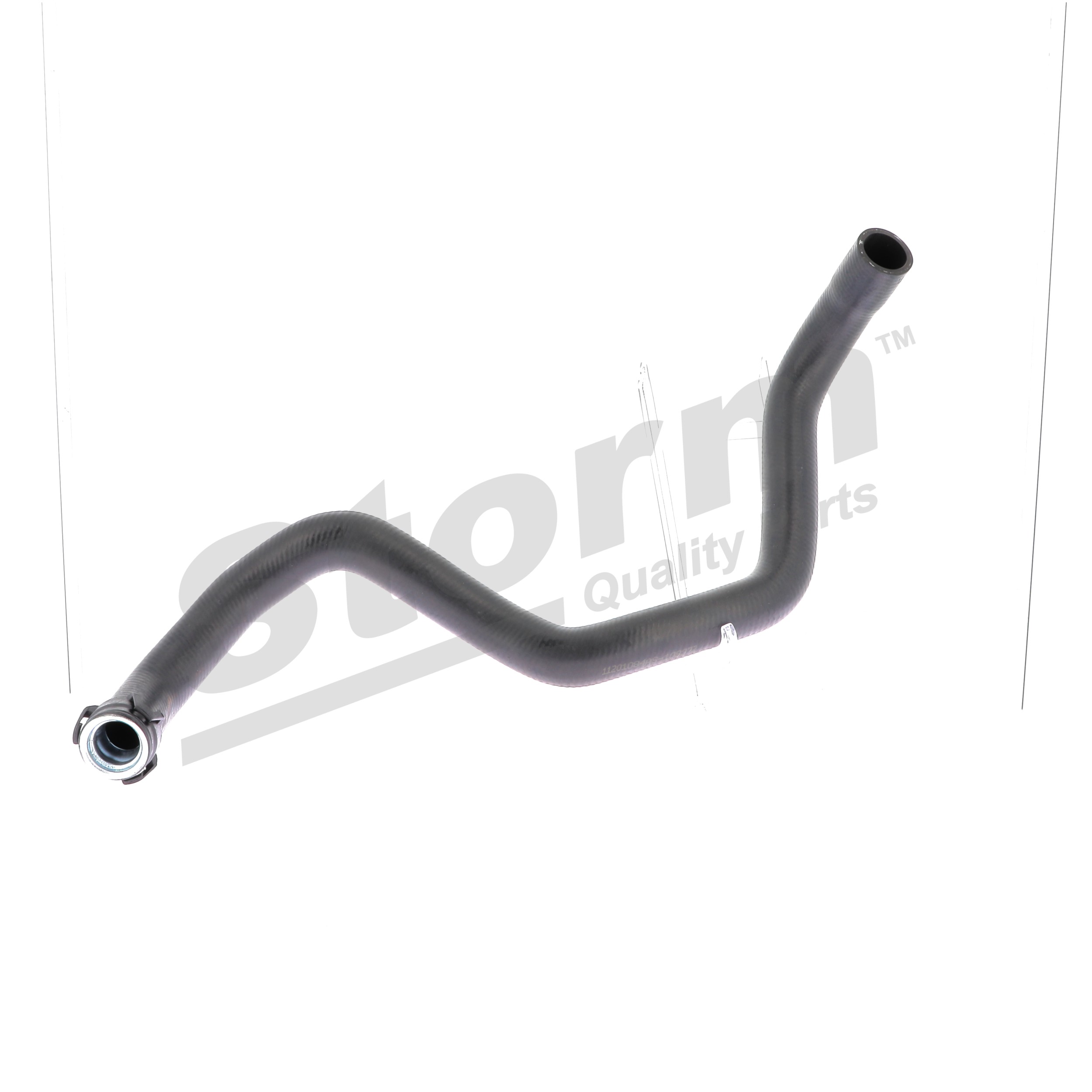 STORM QUALITY PARTS F8372 Peugeot 405 Saloon 1.9 (4BD5A2) Coolant hose 97 hp Petrol 1996 cost