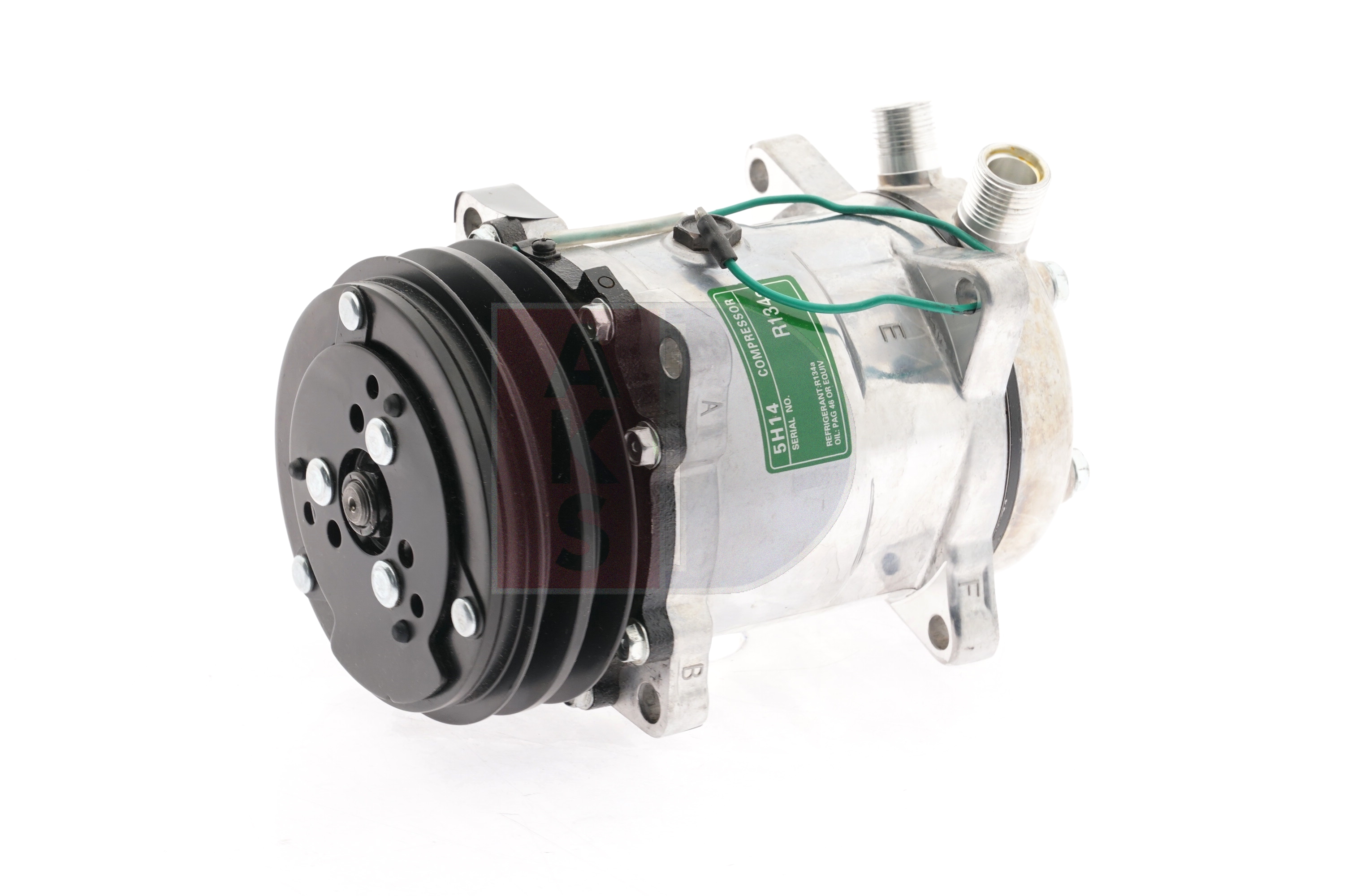 851704N AKS DASIS SD5H14, 12V Fulie curea-Ø: 132mm Compresor AC 851704N cumpără costuri reduse