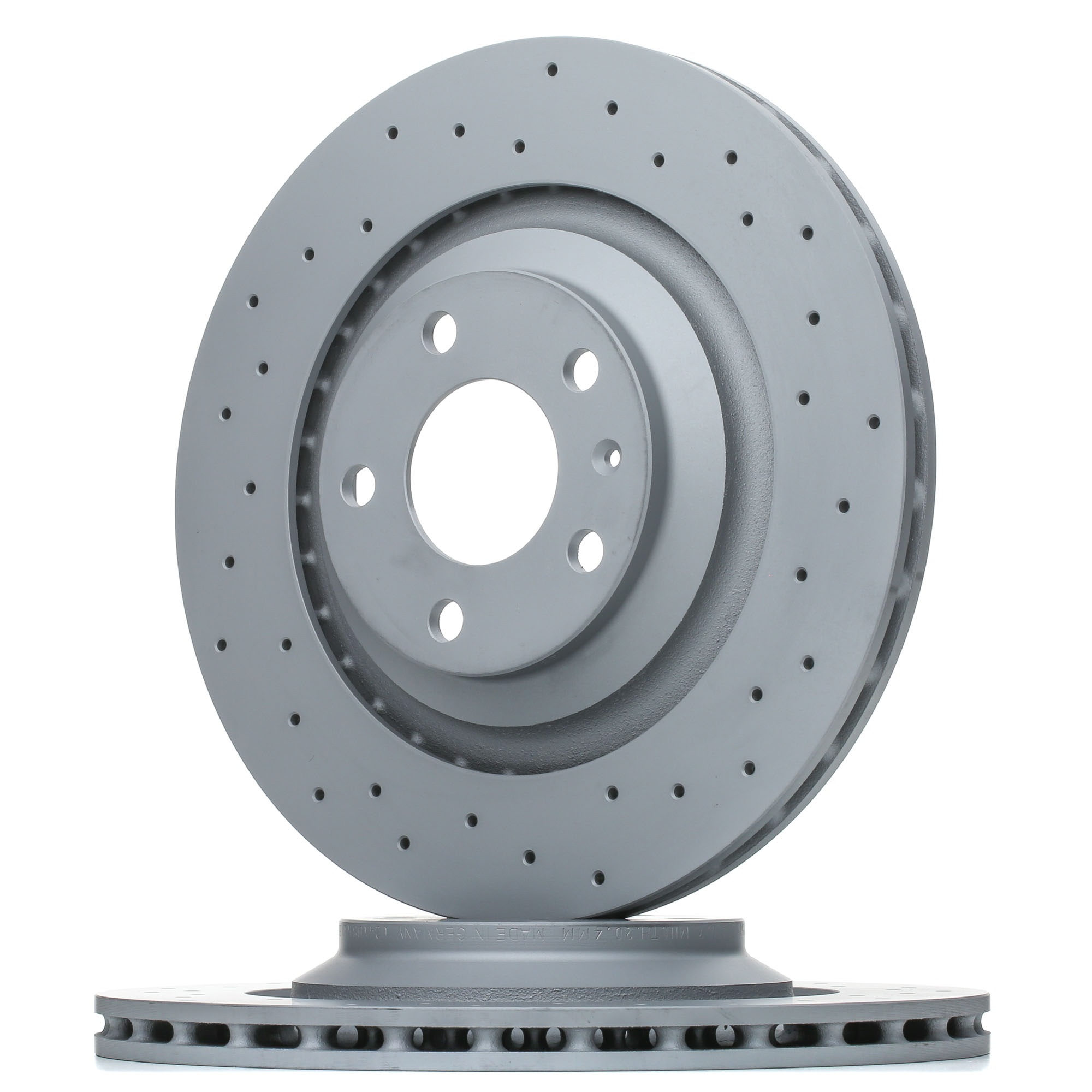 ZIMMERMANN SPORT COAT Z 100.3321.52 Brake disc 330x22mm, 6/5, 5x112, Externally Vented, Perforated, Coated, High-carbon