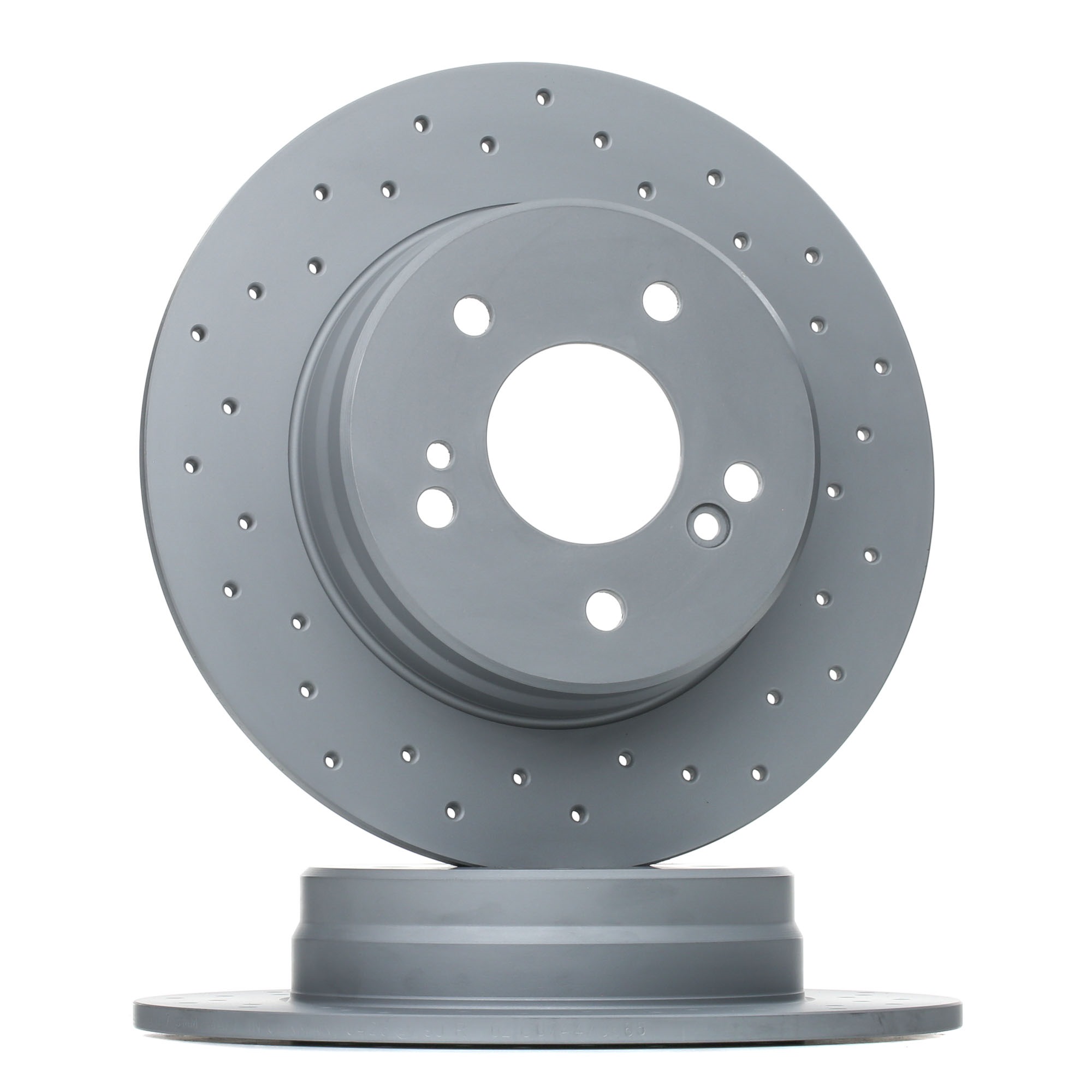 ZIMMERMANN Brake rotors rear and front MERCEDES-BENZ E-Class Convertible (A124) new 400.1412.52
