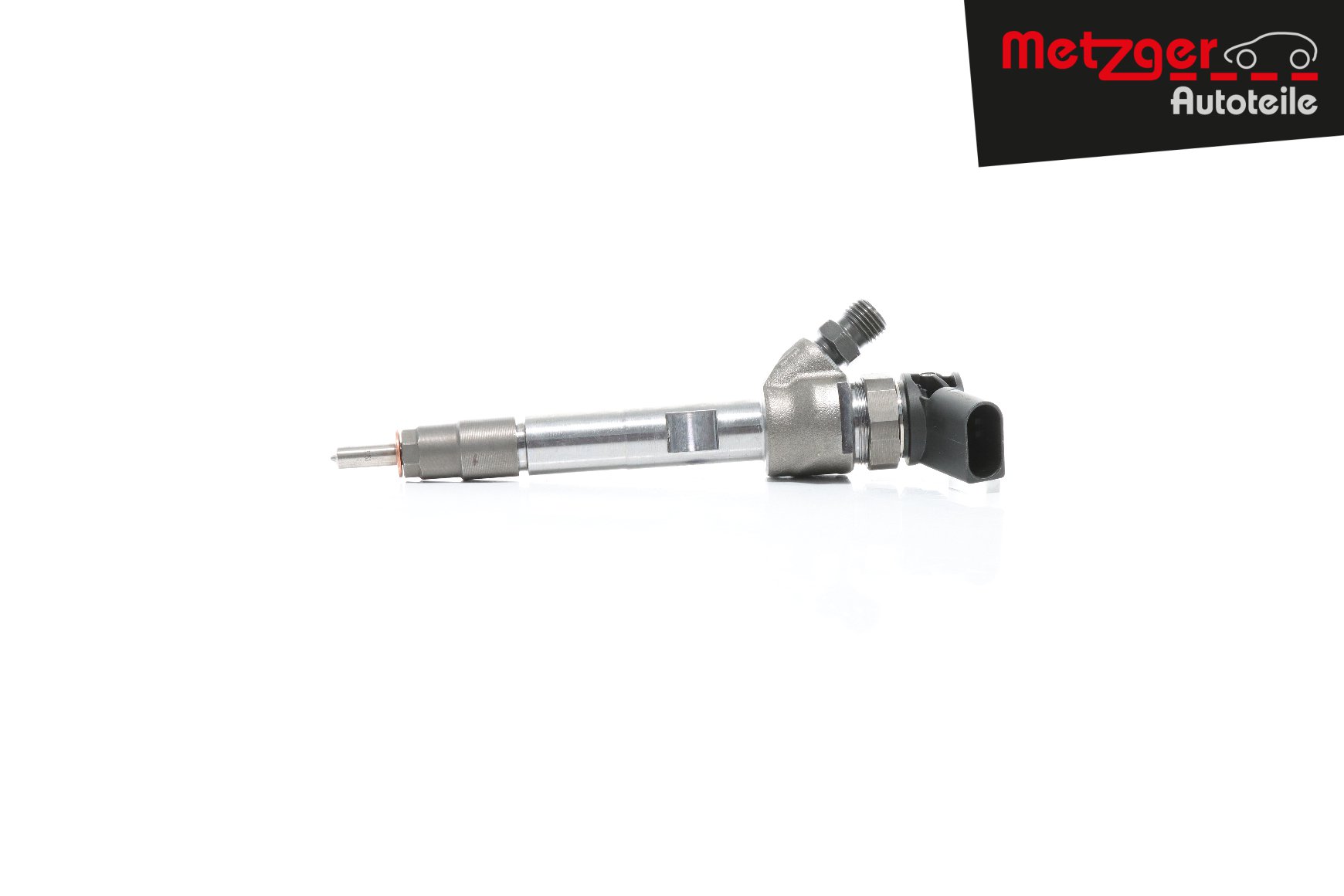 METZGER 0871075 Injecteur Common Rail (CR), Pièce de rechange à coder avec appareil autodiagnostic OBD, avec bague d'étanchéité