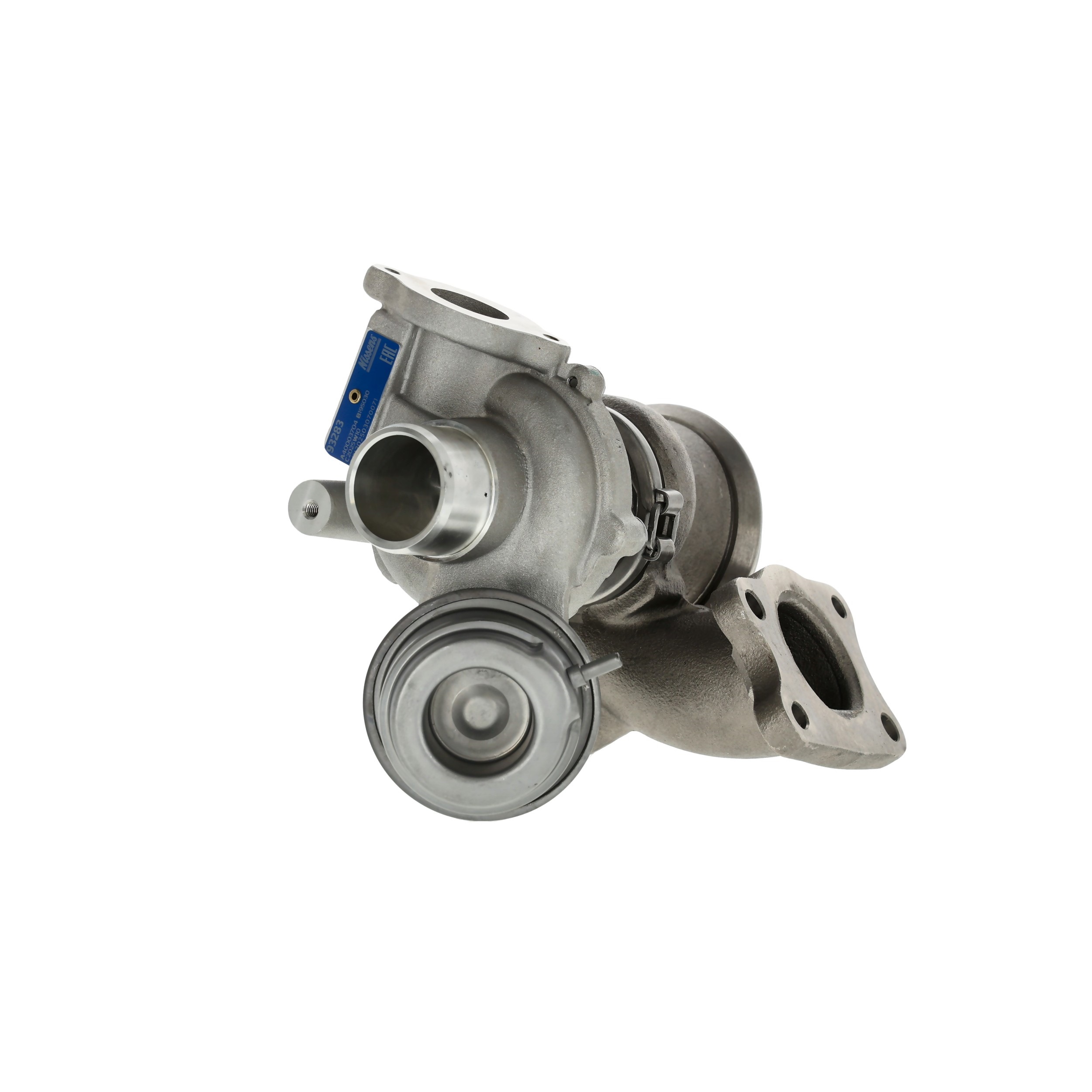 NISSENS 93283 Turbina Turbocompressore a gas scarico, Raffreddato a olio, raffreddato ad acqua, pneumatico, con guarnizioni, senza collettore gas scarico