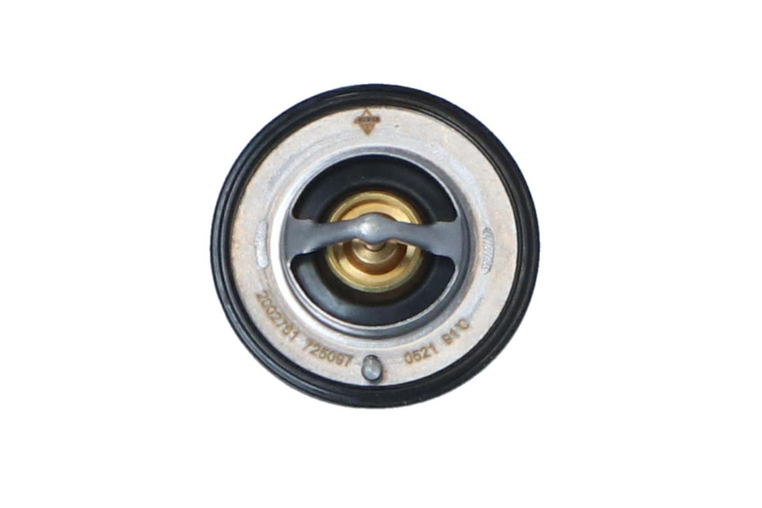 NRF 725097 Engine thermostat Opening Temperature: 91°C, with seal ring, without housing