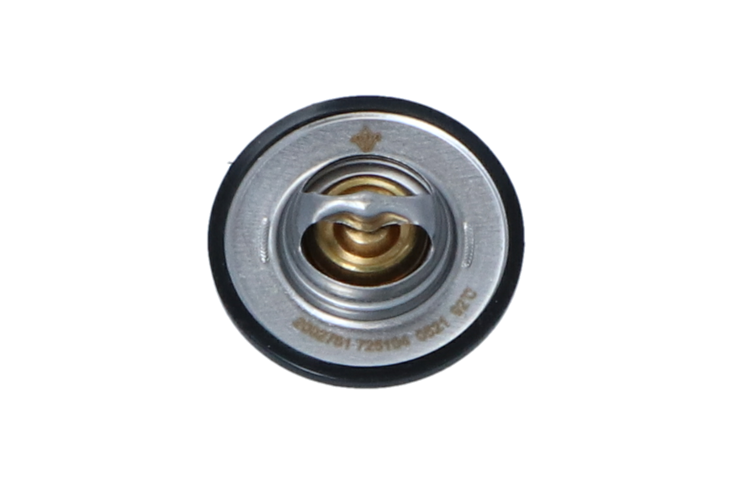 NRF 725104 Engine thermostat Opening Temperature: 82°C, with seal ring, without housing