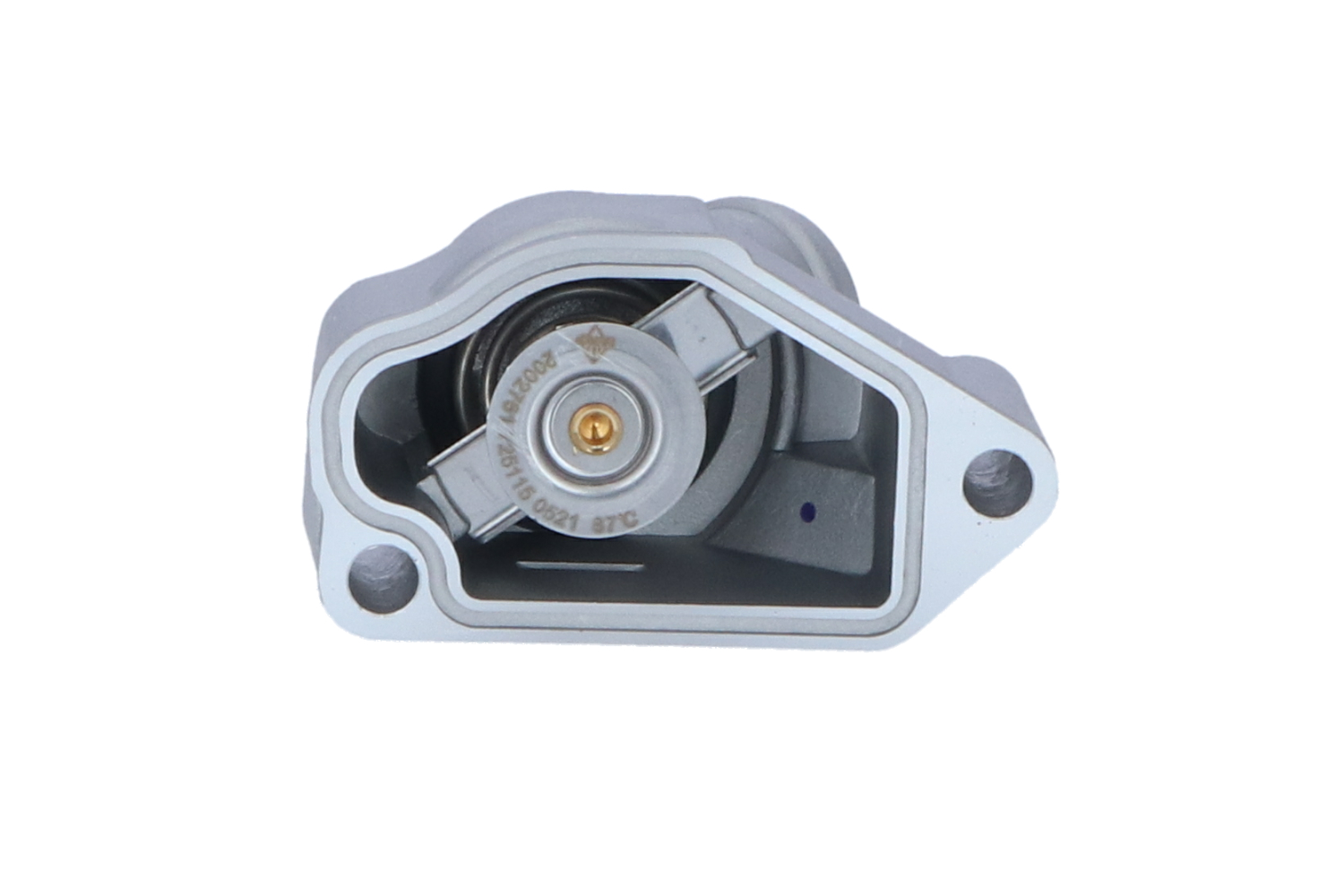 Coolant thermostat NRF Opening Temperature: 87°C, with seal ring, with housing - 725115