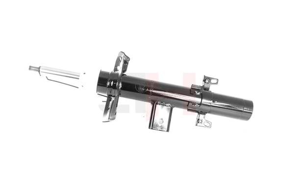 GH Hinterachse, Hinterachse rechts, Gasdruck, Zweirohr, Teleskop-Stoßdämpfer Federbein GH-354012H online kaufen