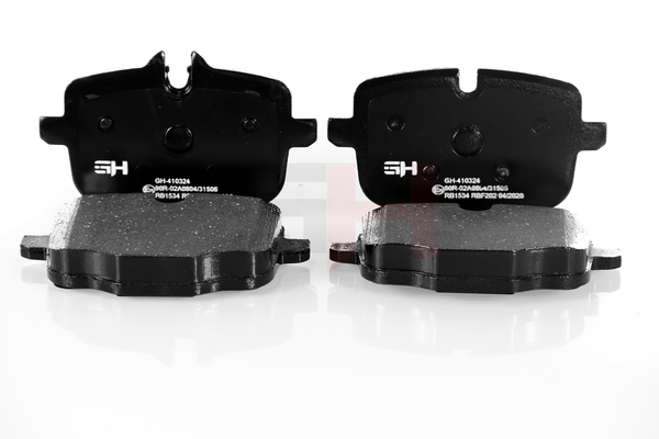 GH Rear Axle, prepared for wear indicator Height 1: 65,6mm, Height 2: 73,8mm, Thickness: 17,8mm Brake pads GH-410324 buy