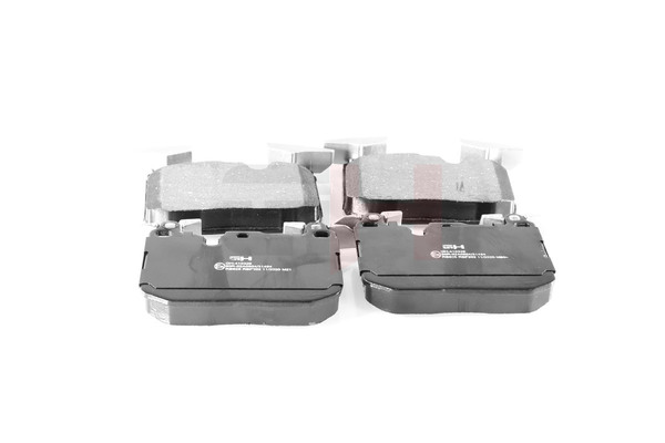 GH Front Axle, prepared for wear indicator Height: 91,4mm, Thickness: 18,3mm Brake pads GH-410329 buy