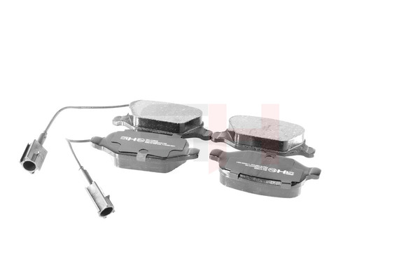 GH-410906 Brake discs and pads set GH 9 948 338 TOYOTA